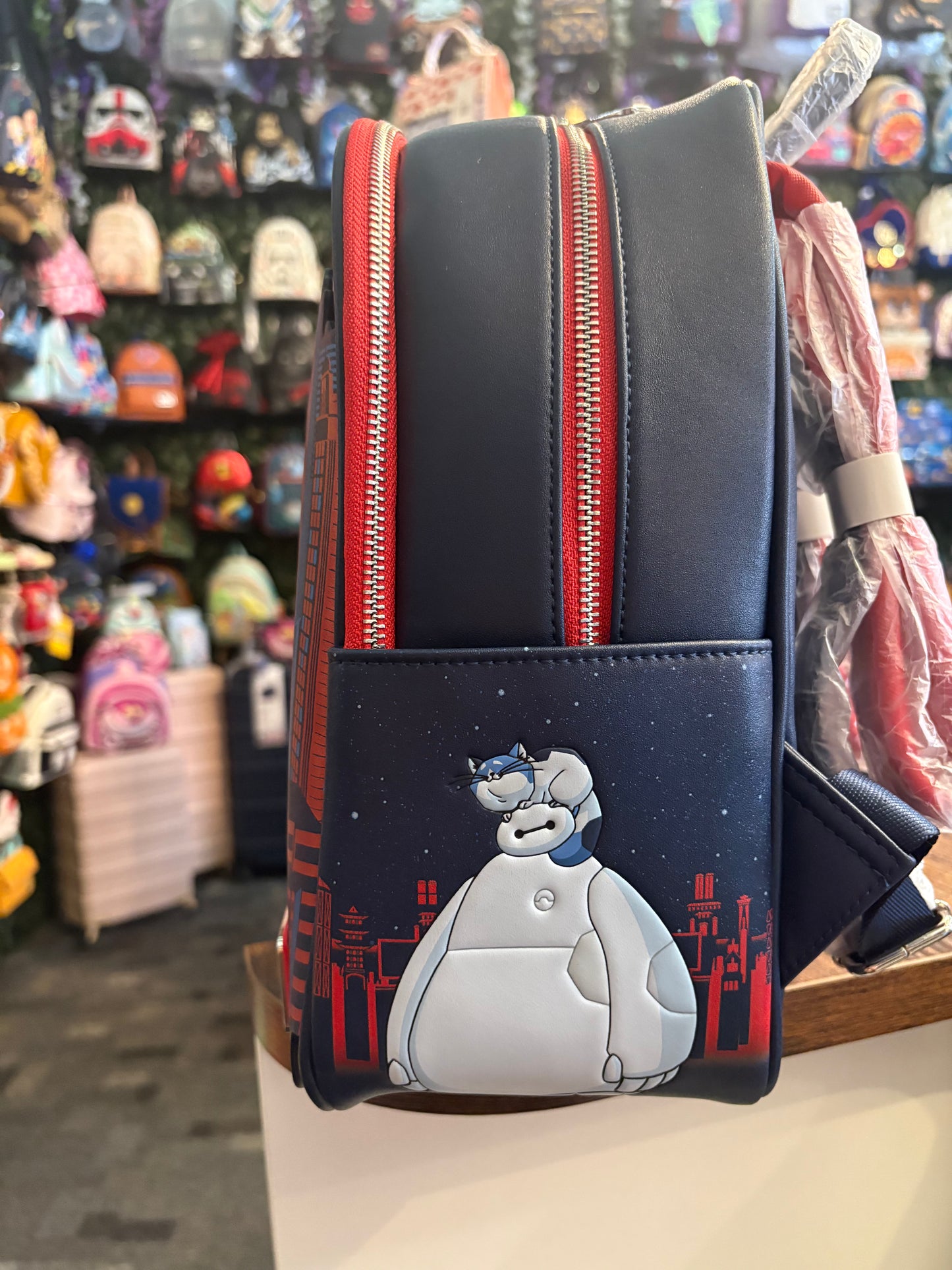 Loungefly Baymax City Scene mini Backpack