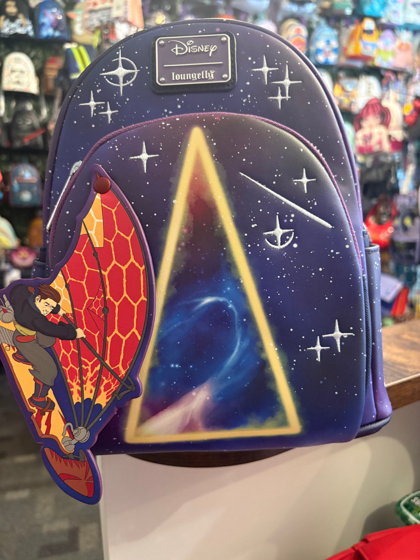 Loungefly Treasure Planet Interactive Scented Mini Backpack