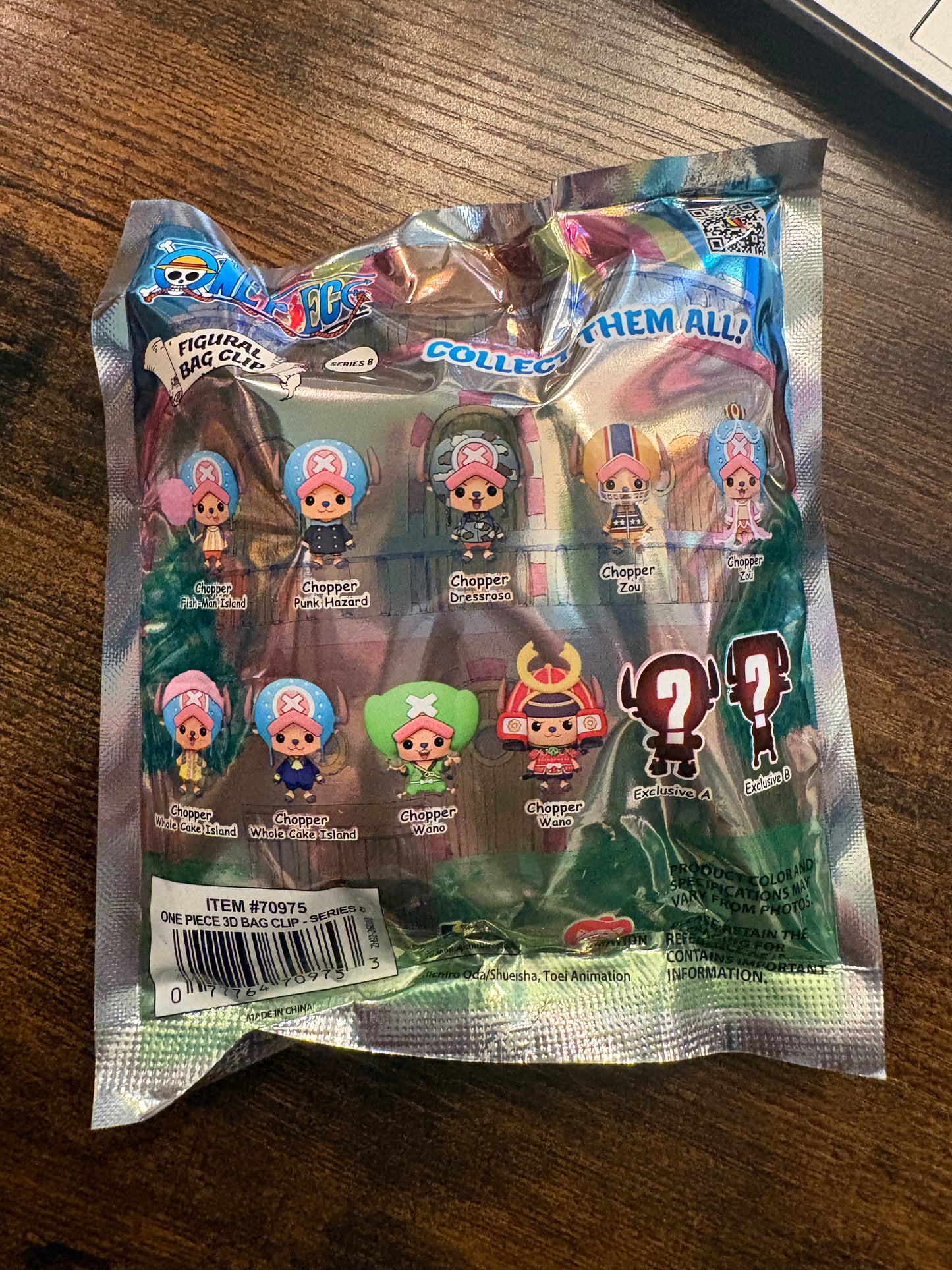 Monogram Mystery Bag One Piece Foam Bag Clips Series 8