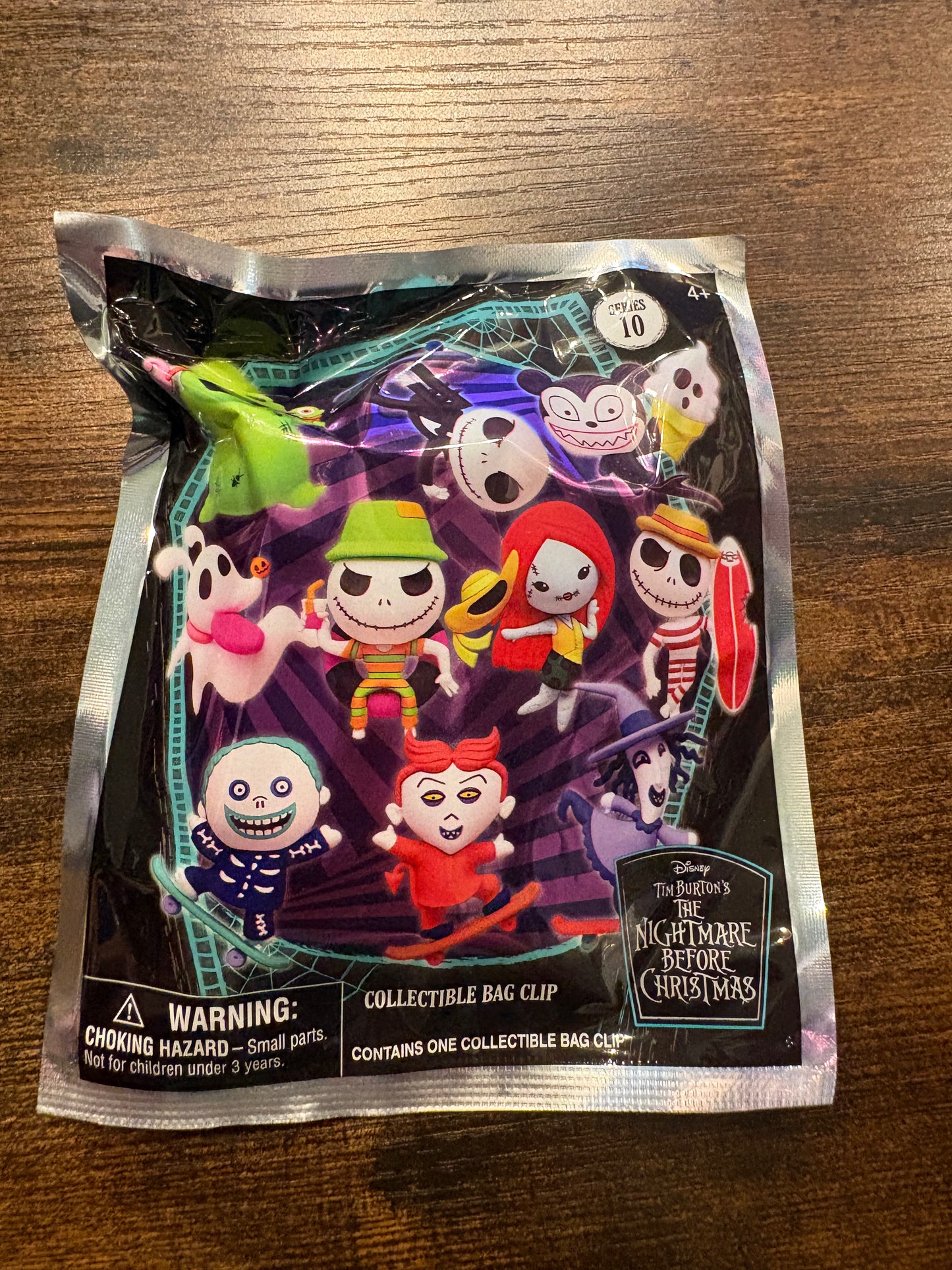 Monogram Nightmare Before Christmas Mystery Foam Bag Clips Series 10