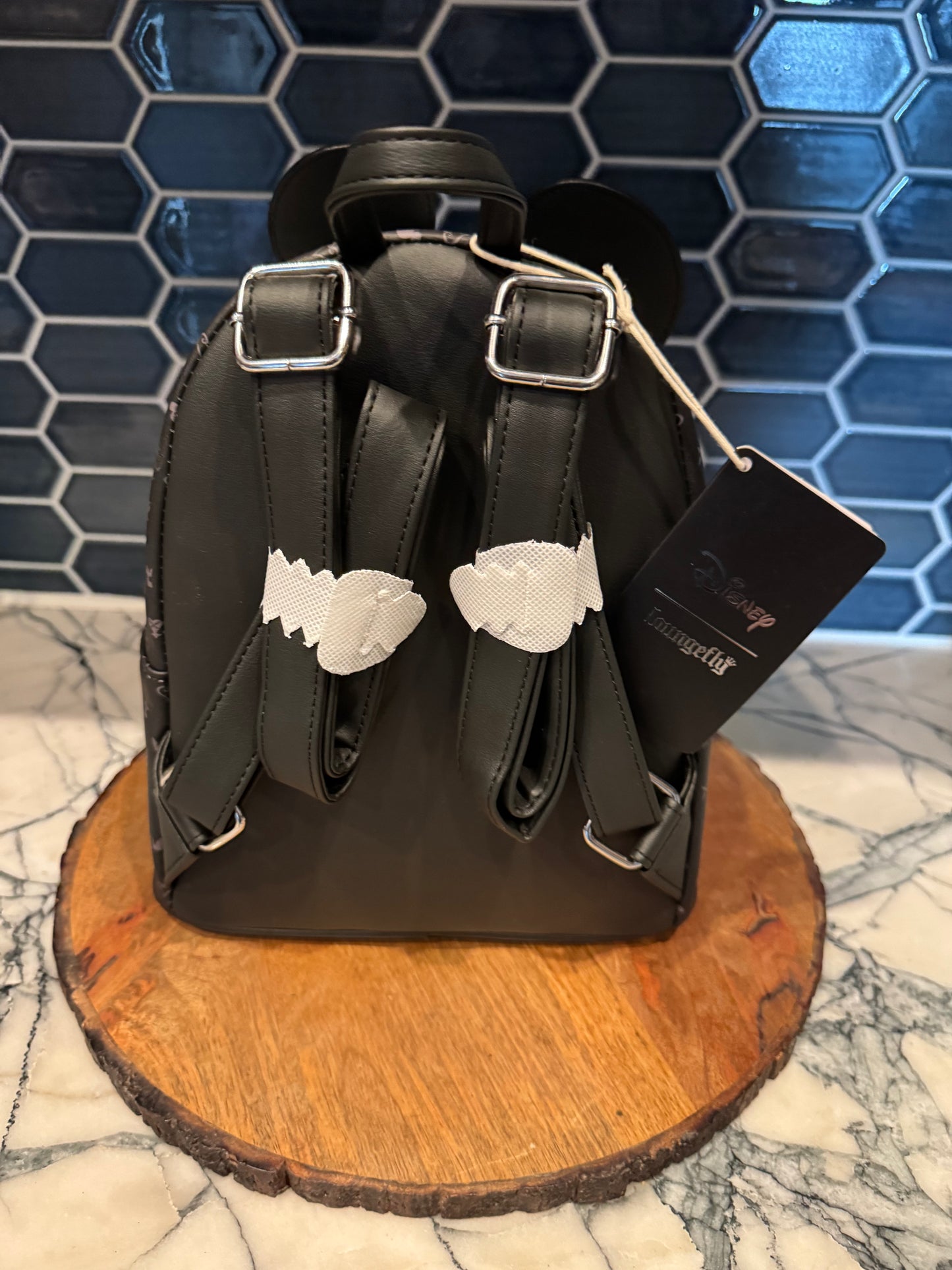 Disney Kingdom Hearts LoungeFly King Mickey Backpack & Wallet GameStop Exclusive