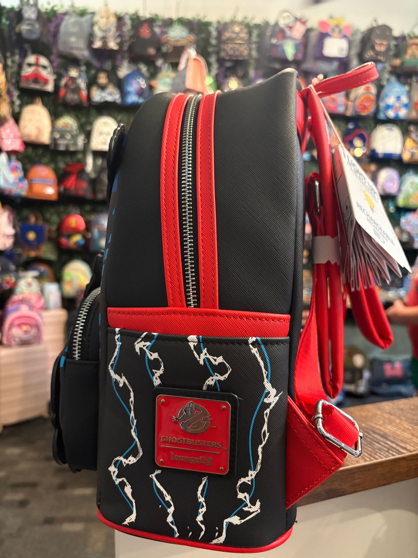 Loungefly Ghostbusters Stay Puff Chasing mini Backpack