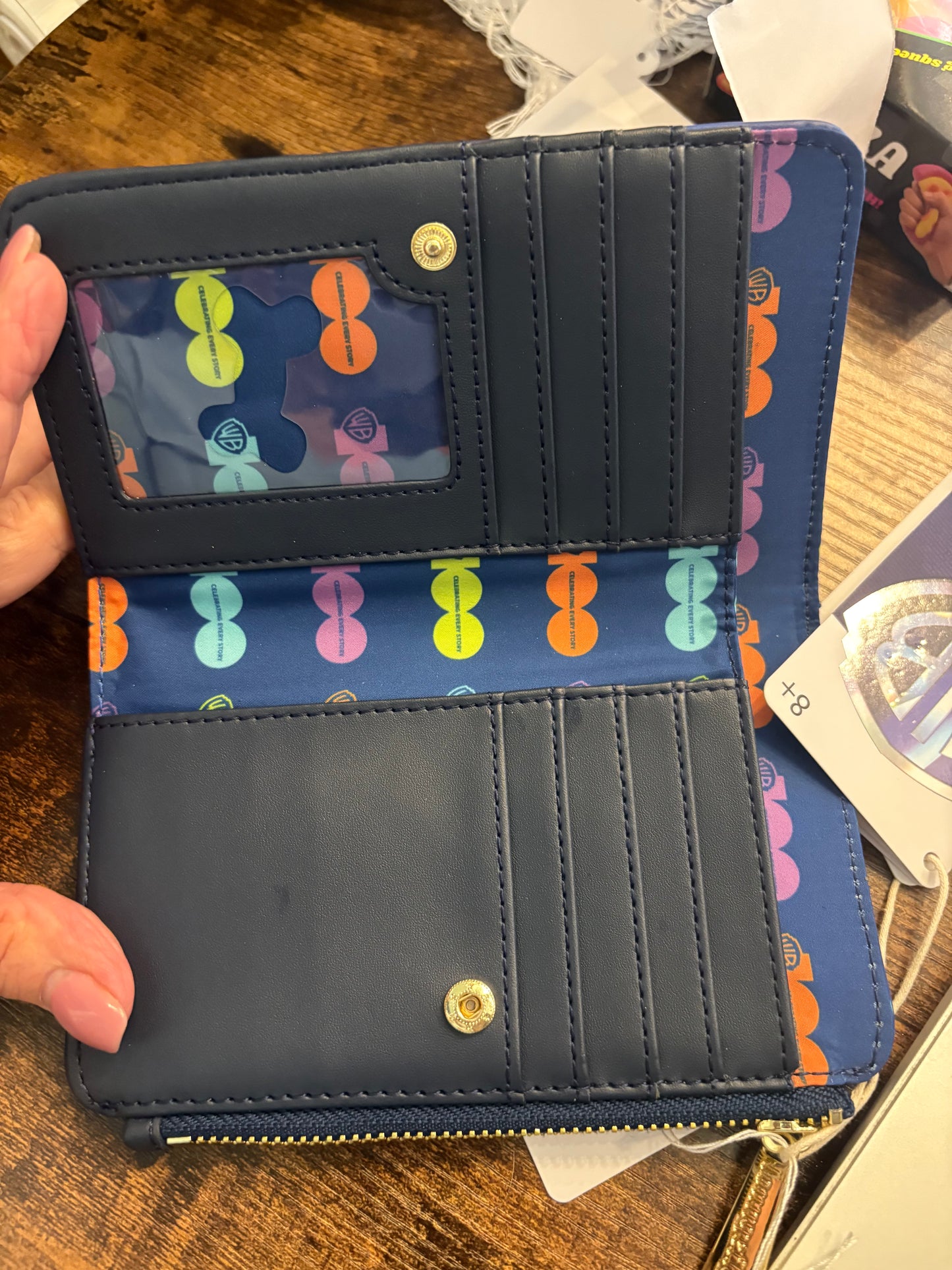 Loungefly WD 100th Anniversary Looney Tunes and Scooby Mash Up Wallet