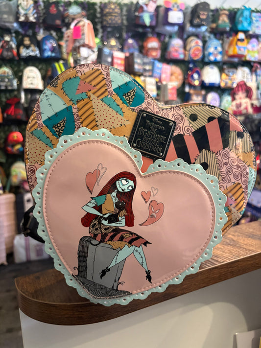 Loungefly Nightmare Before Christmas Sally Heart Shaped mini Backpack