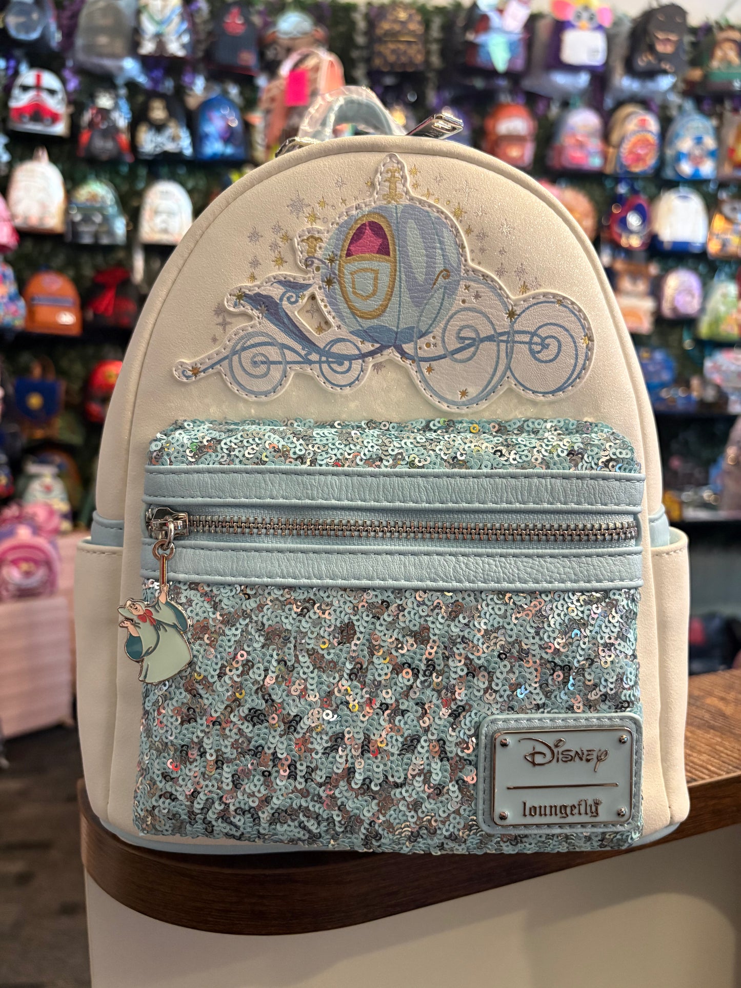 Loungefly Toyznfun Disney Cinderella mini Backpack