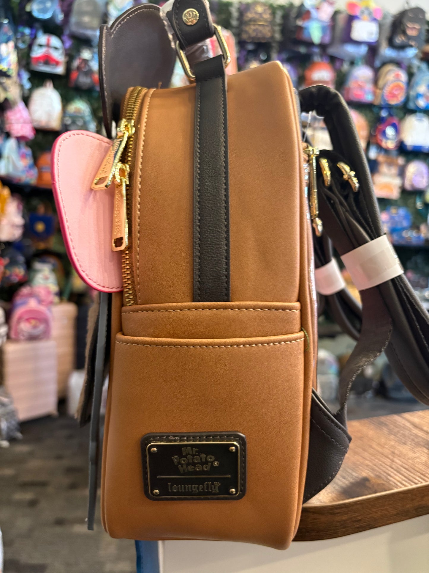 Loungefly Mr Potato Head Cosplay Change his Face Mini Backpack