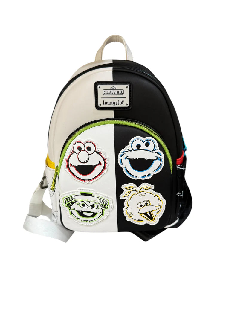 Loungefly Sesame Street Chatracters Mini Backpack