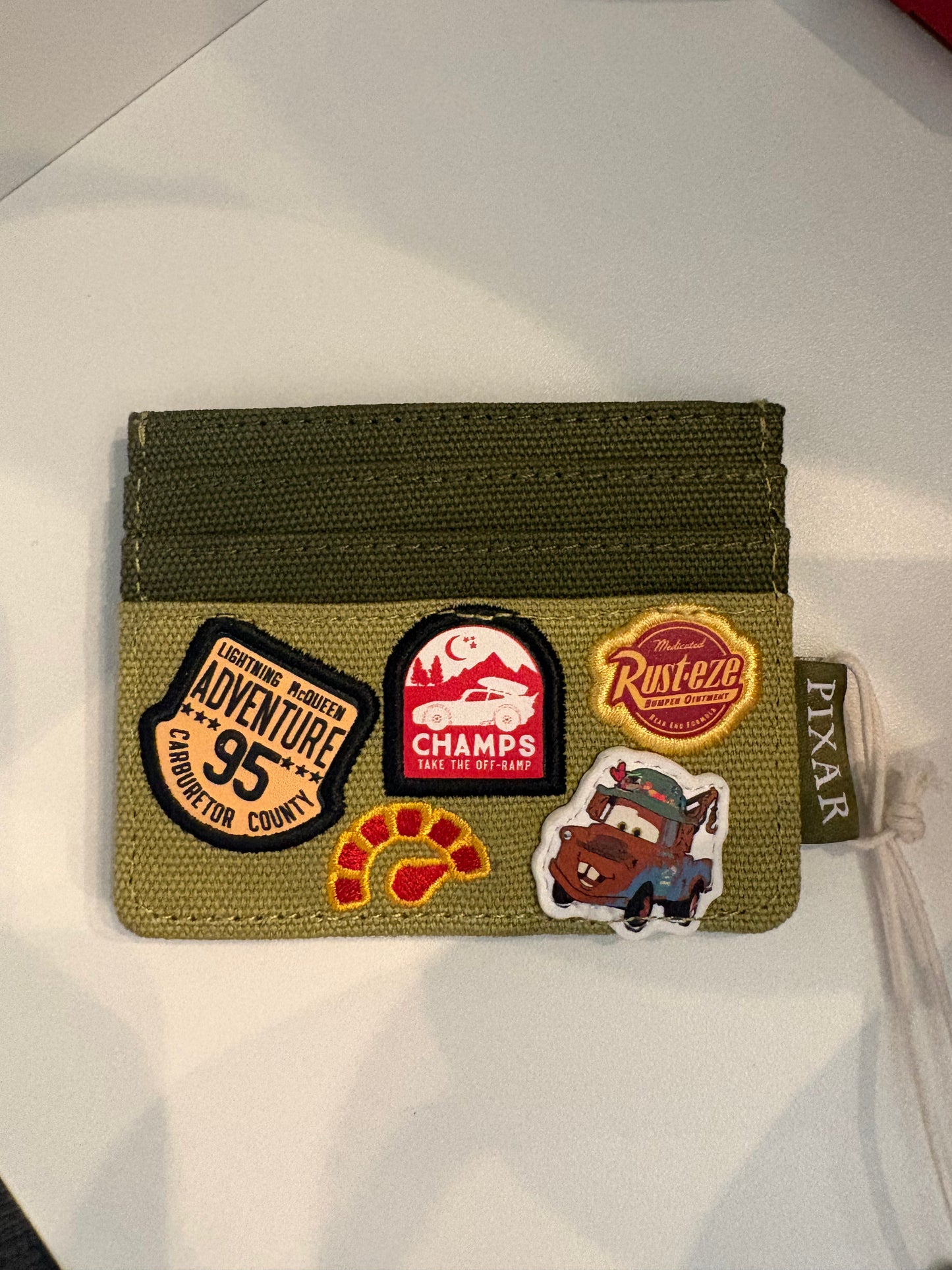 Loungefly Pixar Cars Patch Card Holder
