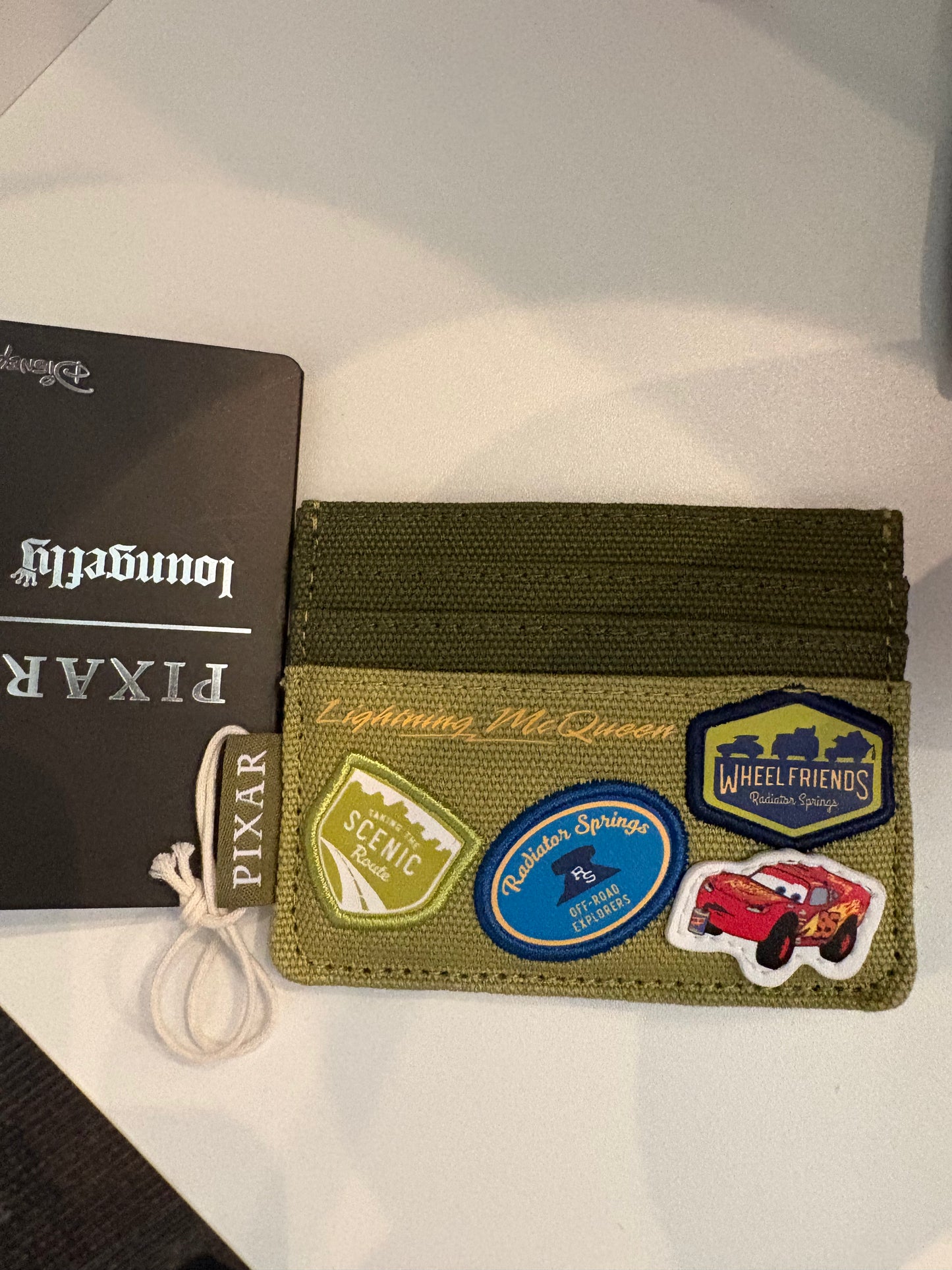 Loungefly Pixar Cars Patch Card Holder