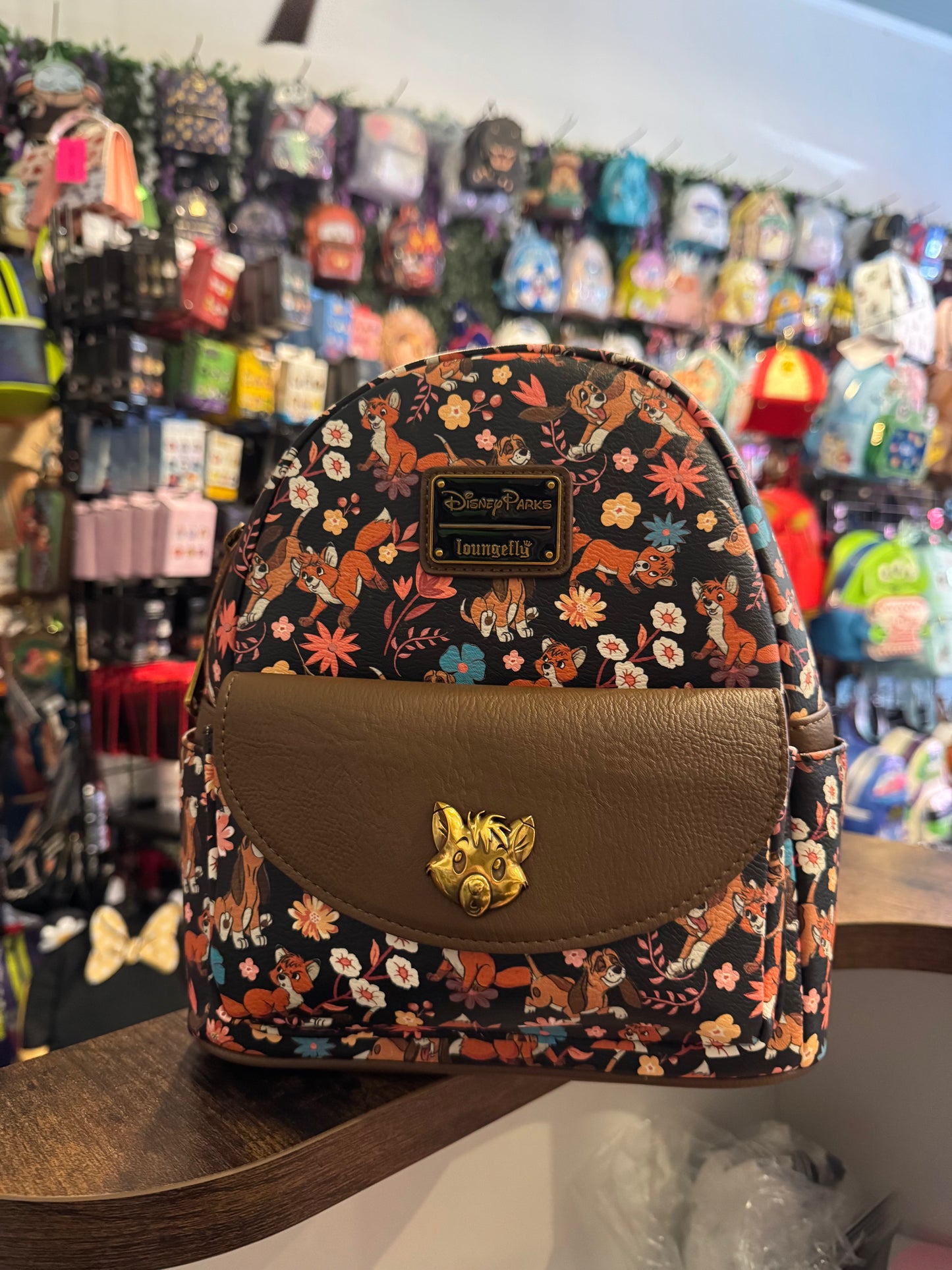 Fox and The Hound AOP Disney Parks Loungefly