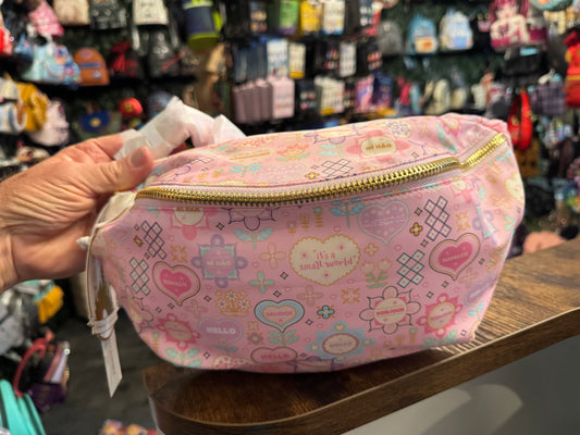 It's a Small World Belt bag- Pink by Stoney Clover Lane