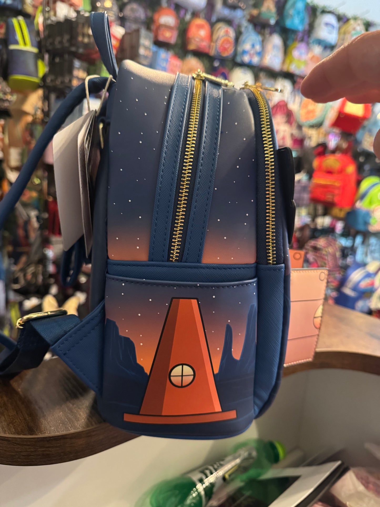 Loungefly Xcars Cozy Cone Motel  mini Backpack