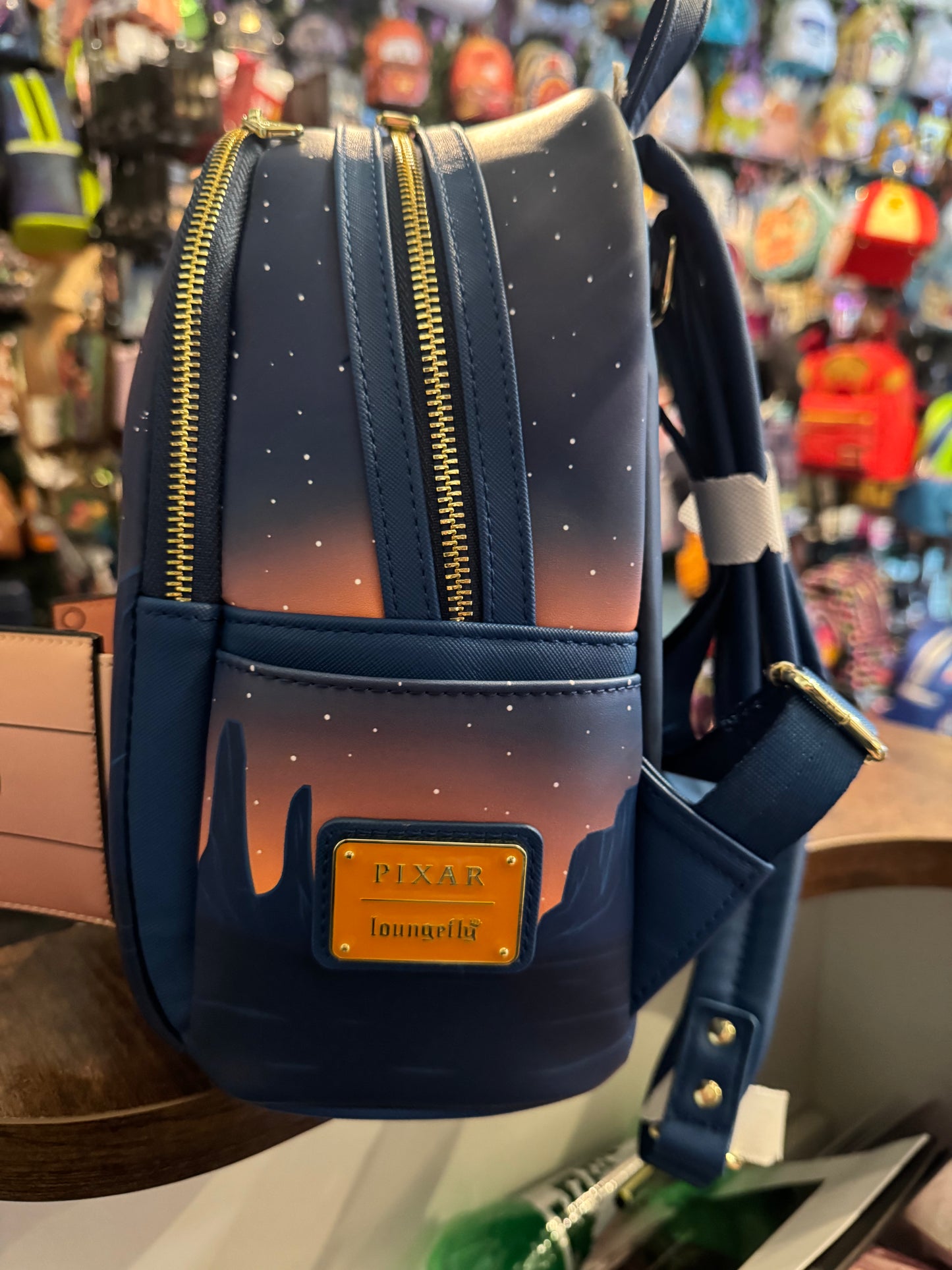 Loungefly Xcars Cozy Cone Motel  mini Backpack
