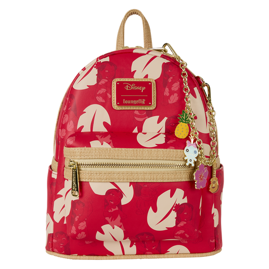 Loungefly Lilo & Stitch Charm Cosplay Mini Backpack