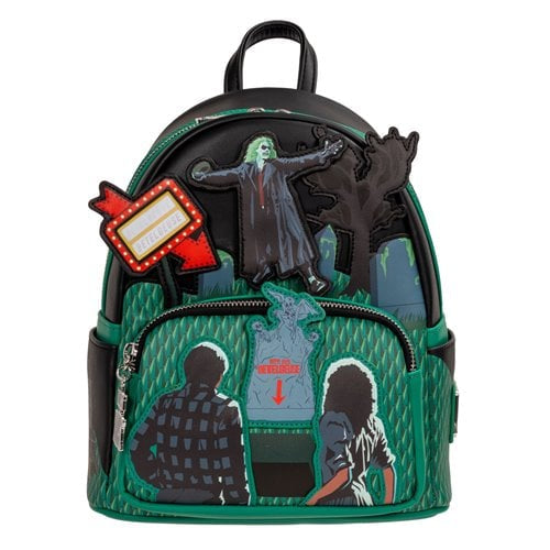 Beetlejuice Graveyard Glow-in-the-Dark Mini-Backpack - Entertainment Earth Exclusive