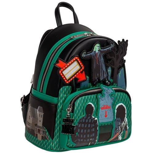 Beetlejuice Graveyard Glow-in-the-Dark Mini-Backpack - Entertainment Earth Exclusive
