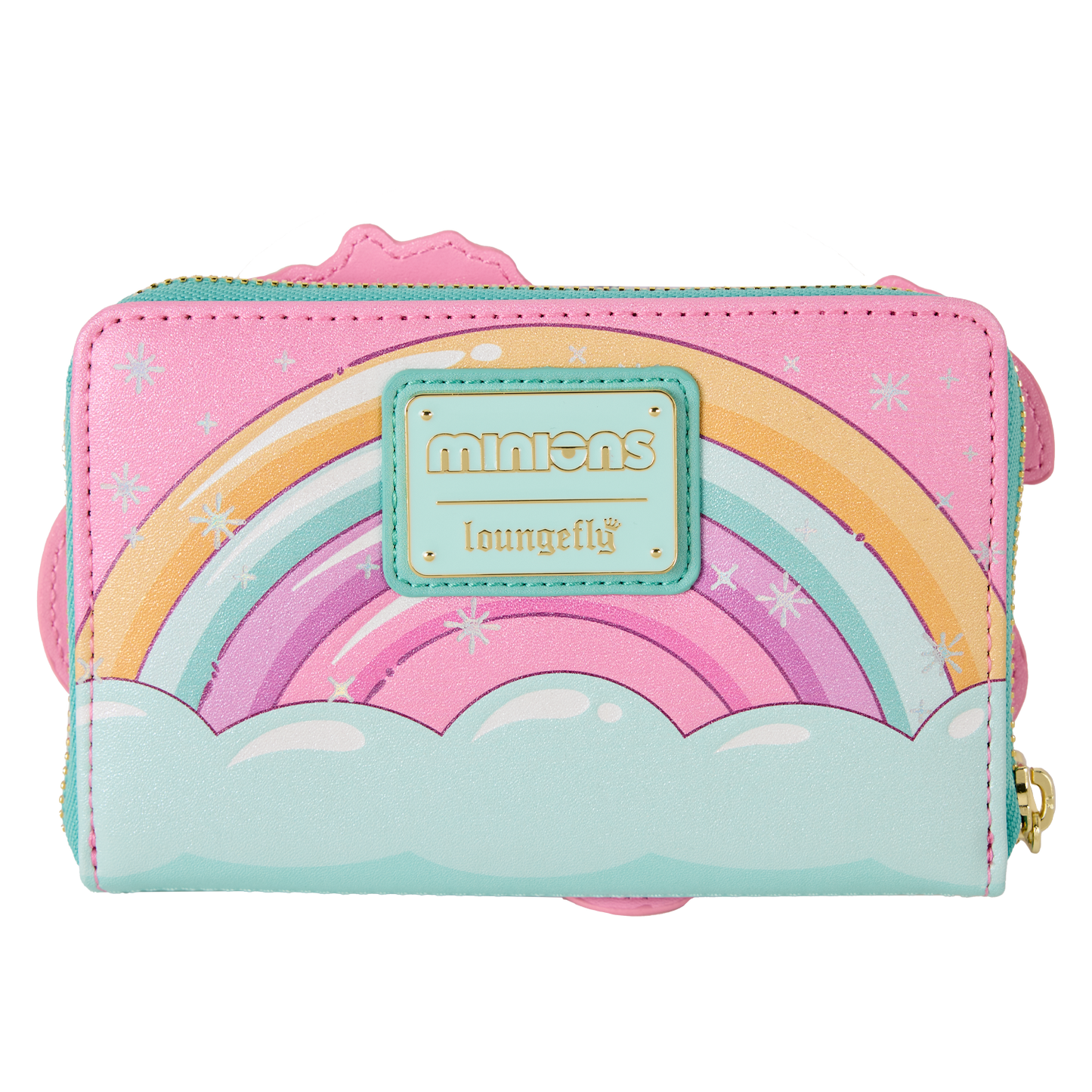Minions Fluffy Unicorn Zip-Around Wallet