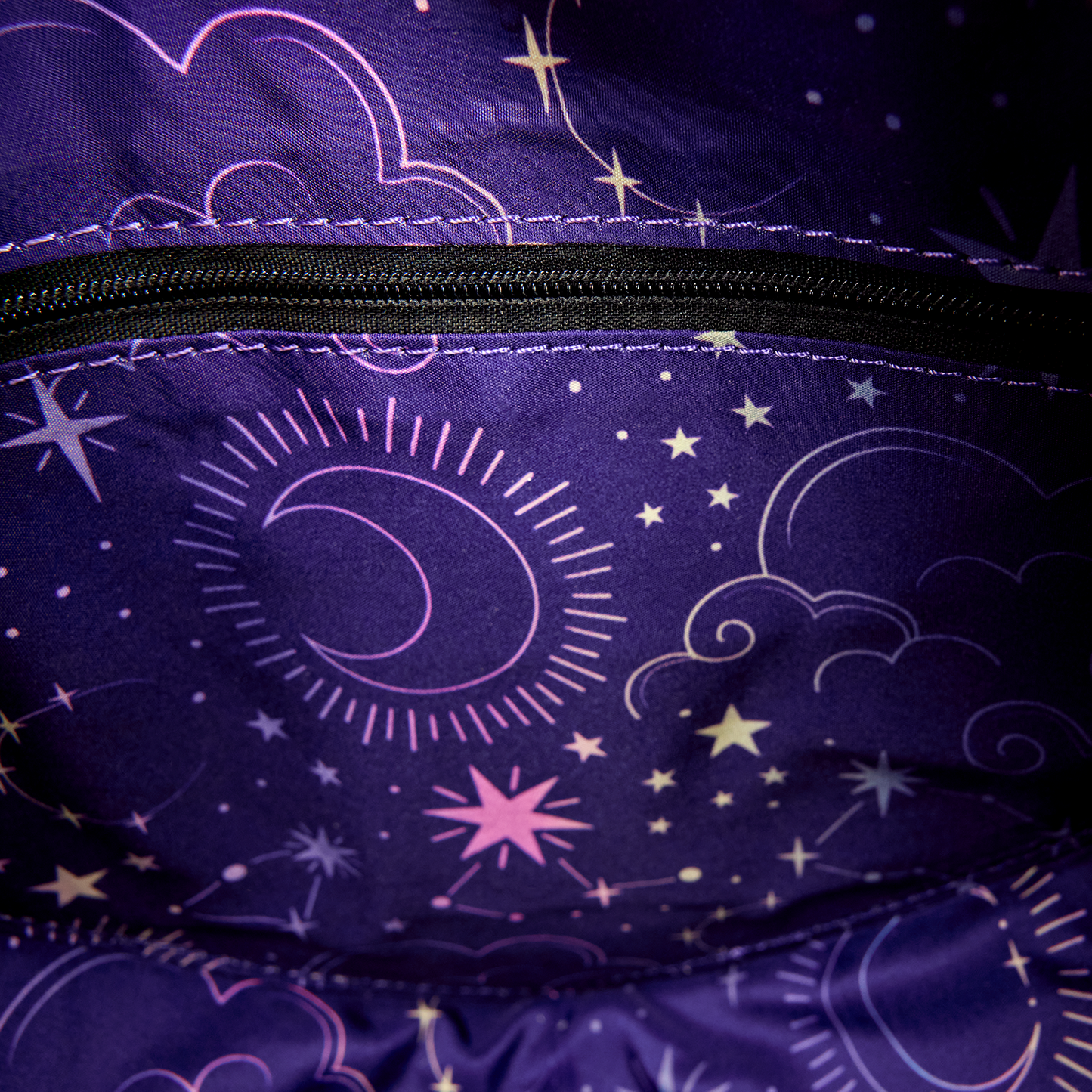 Loungefly Neon Cat Figural Heart Crossbody Bag