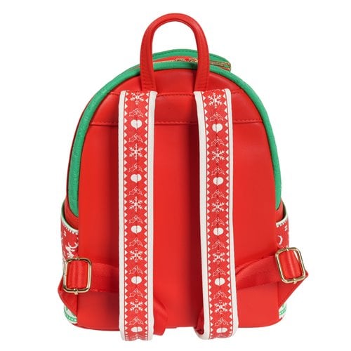 How the Grinch Stole Christmas Grinch Christmas Sweater Mini-Backpack - Entertainment Earth Exclusive