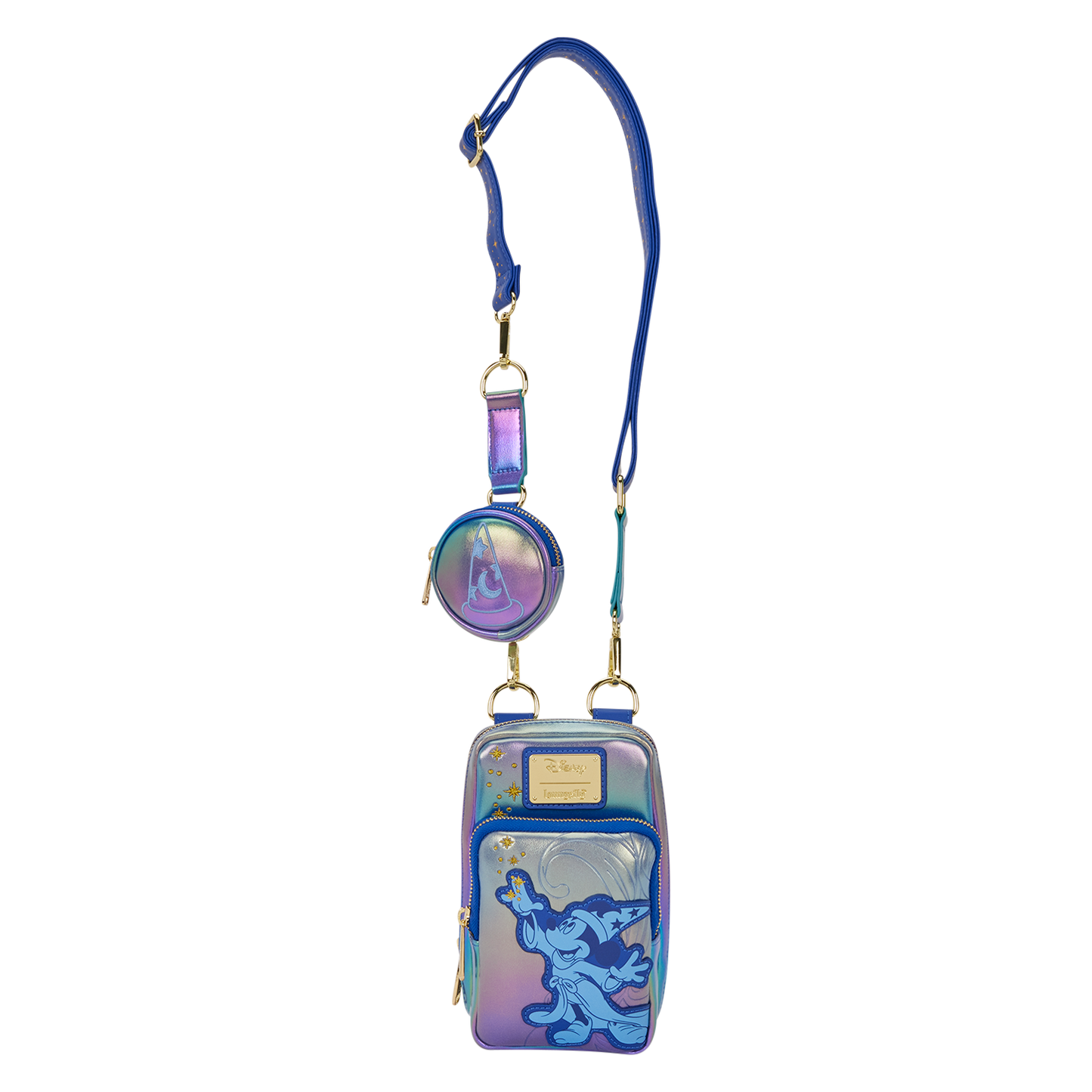 Loungefly Fantasia Cell Phone Crossbody Bag with Coin Bag