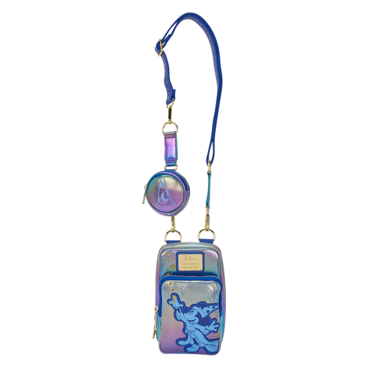 Loungefly Fantasia Cell Phone Crossbody Bag with Coin Bag