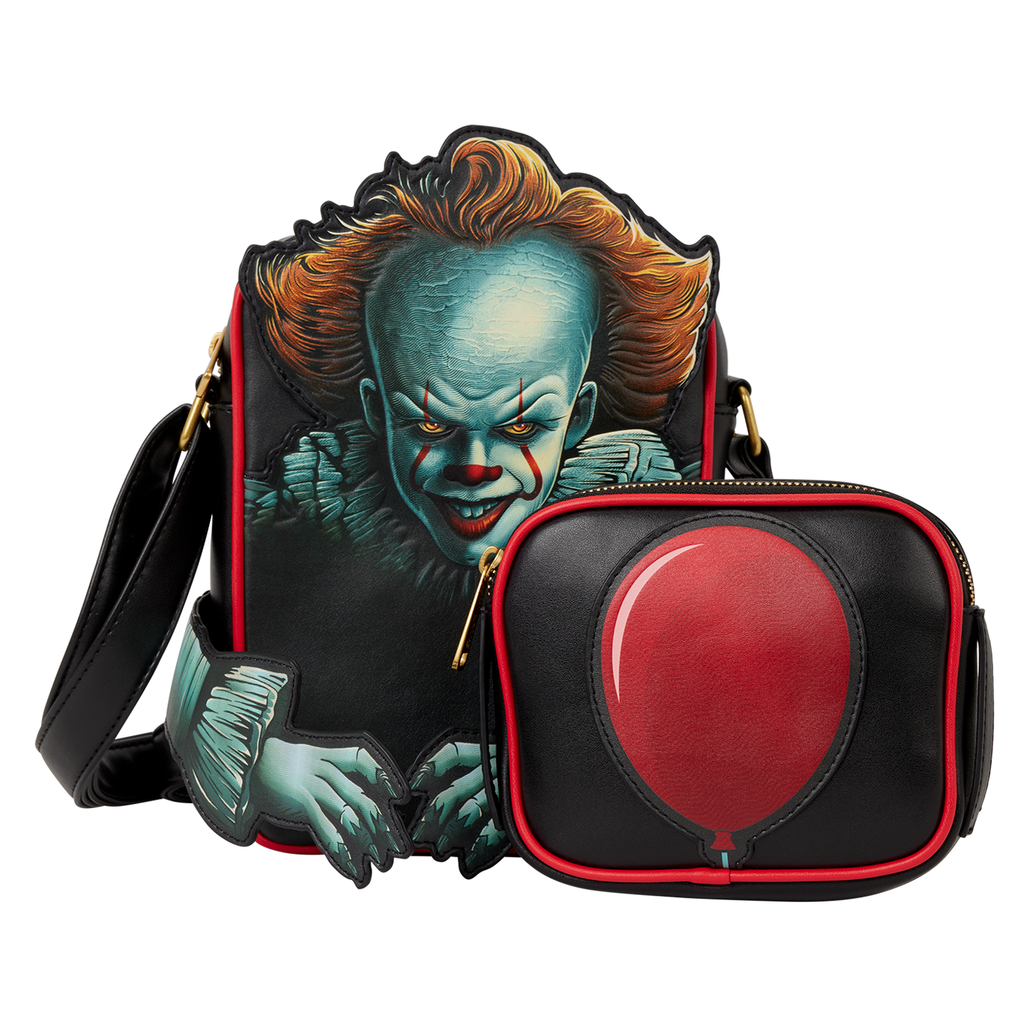 IT Pennywise Crossbuddies Bag with Coin Bag