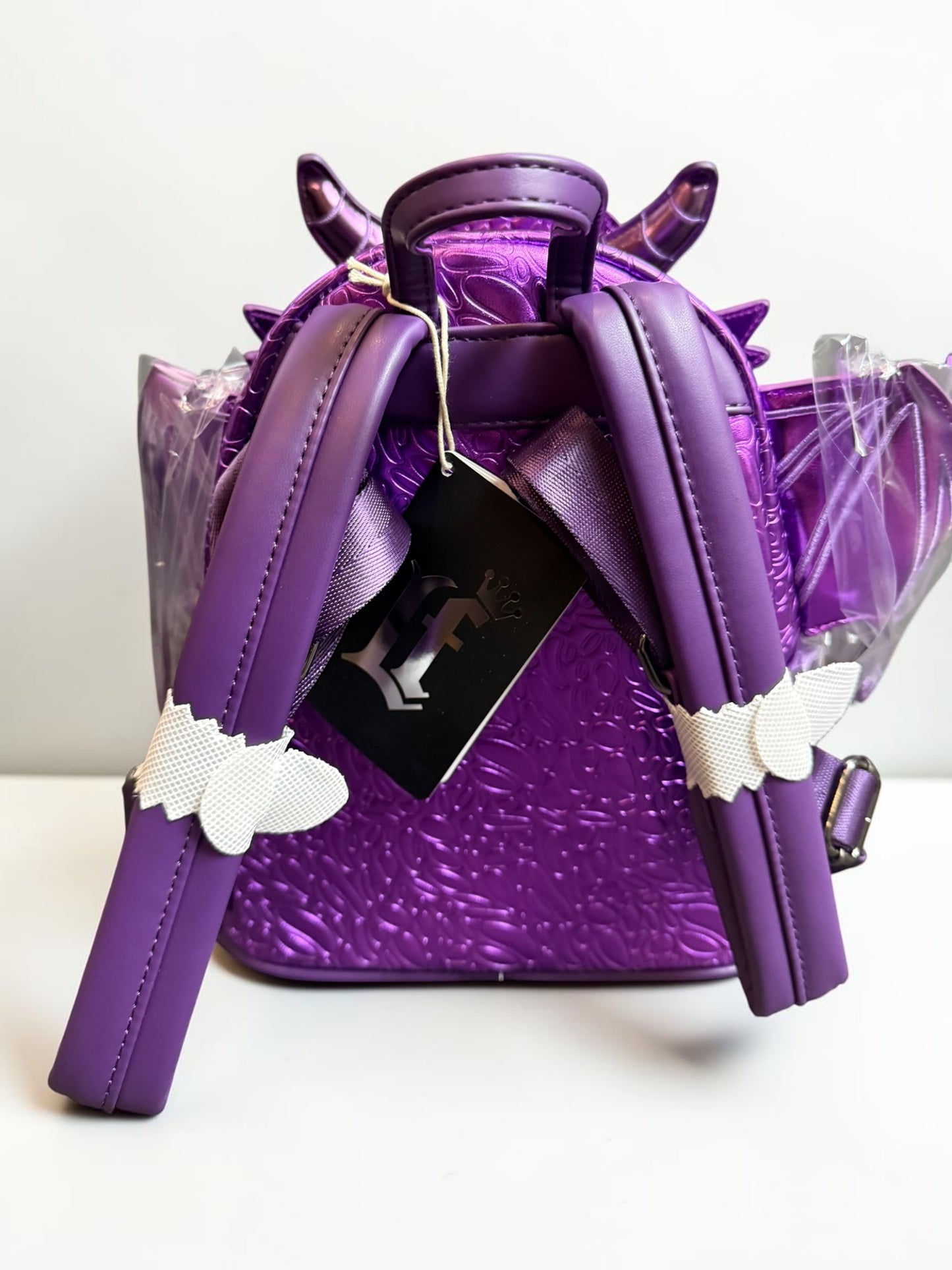 Loungefly Purple Dragon Mini Backapck books a million