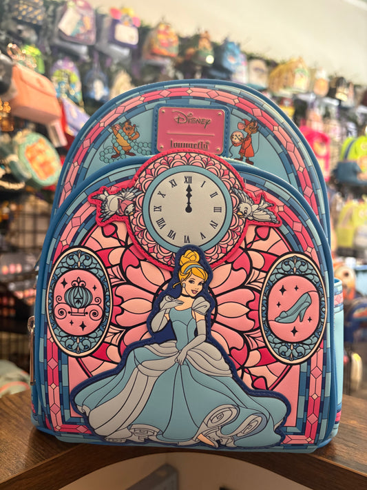 Loungefly Cinderella Stained Glass Mini Backpack