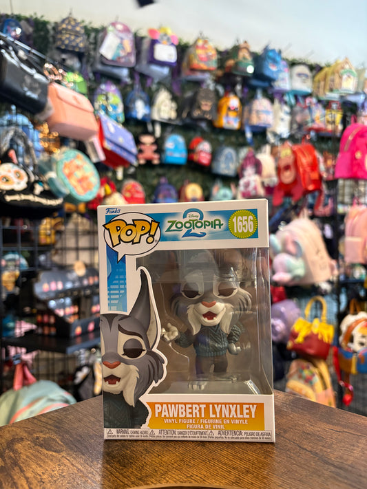 Funko Pop Zootopia 2 Pawbert Lynxley Figure