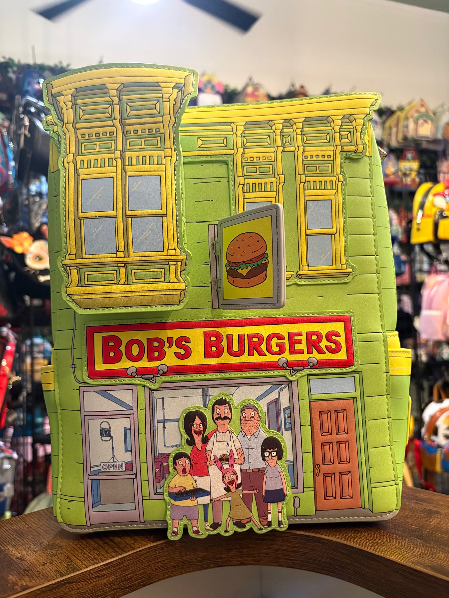 Loungefly Disney Bobs Burgers mini backpack