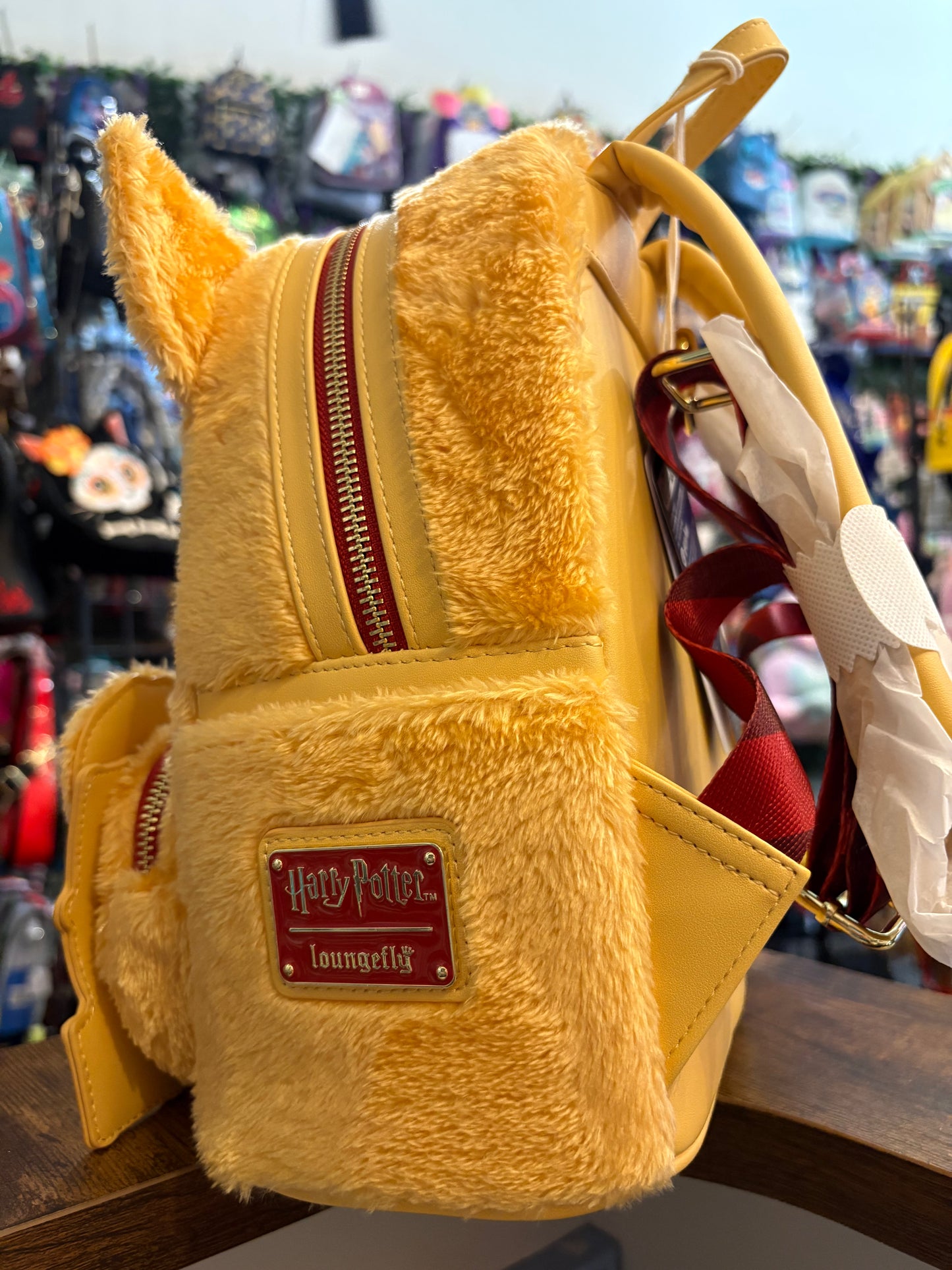 Loungefly EX Harry Potter Crookshanks and Scabbers mini backpack plush