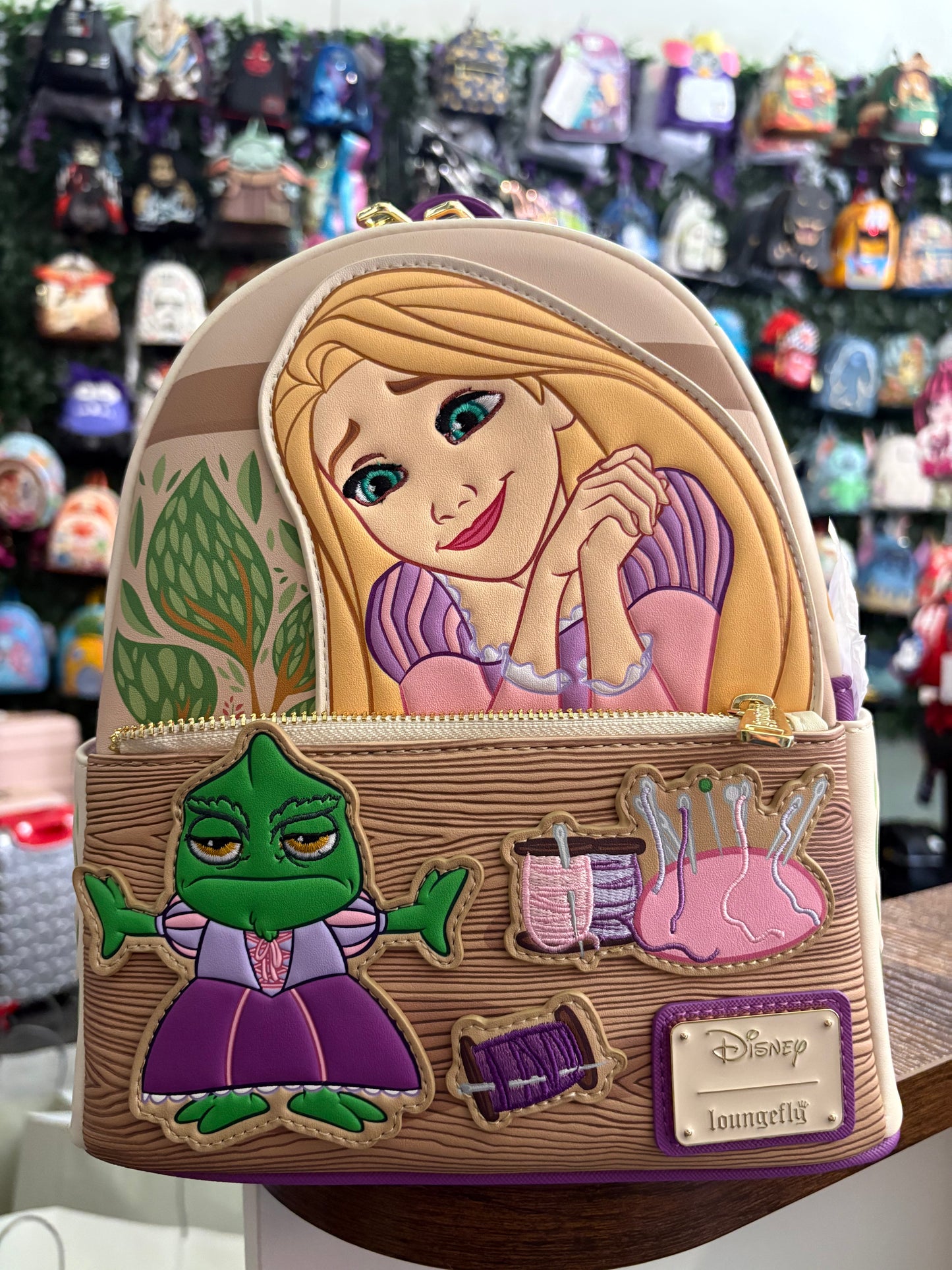Loungefly Tangled Pascal Dress mini Backpack