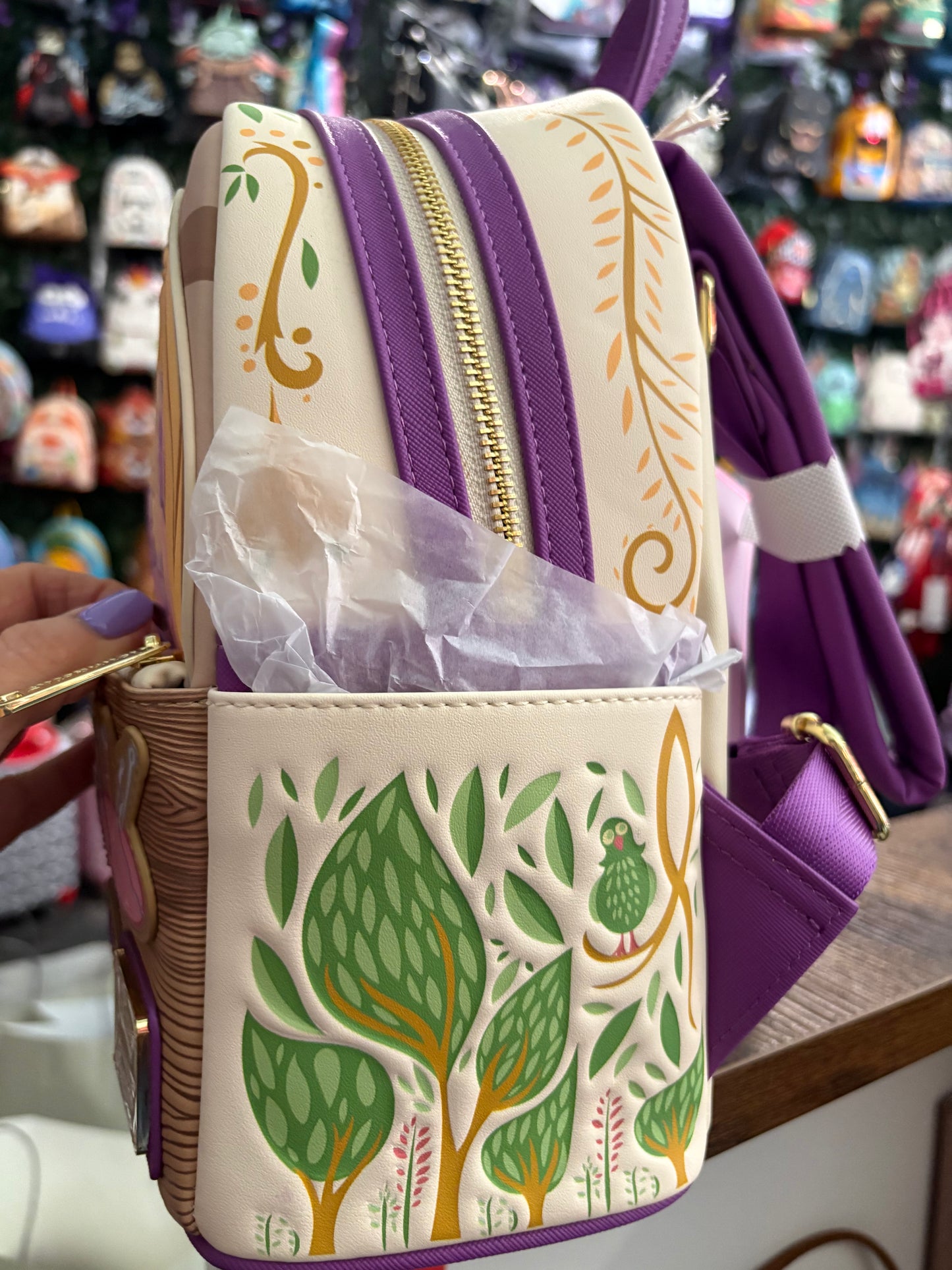 Loungefly Tangled Pascal Dress mini Backpack