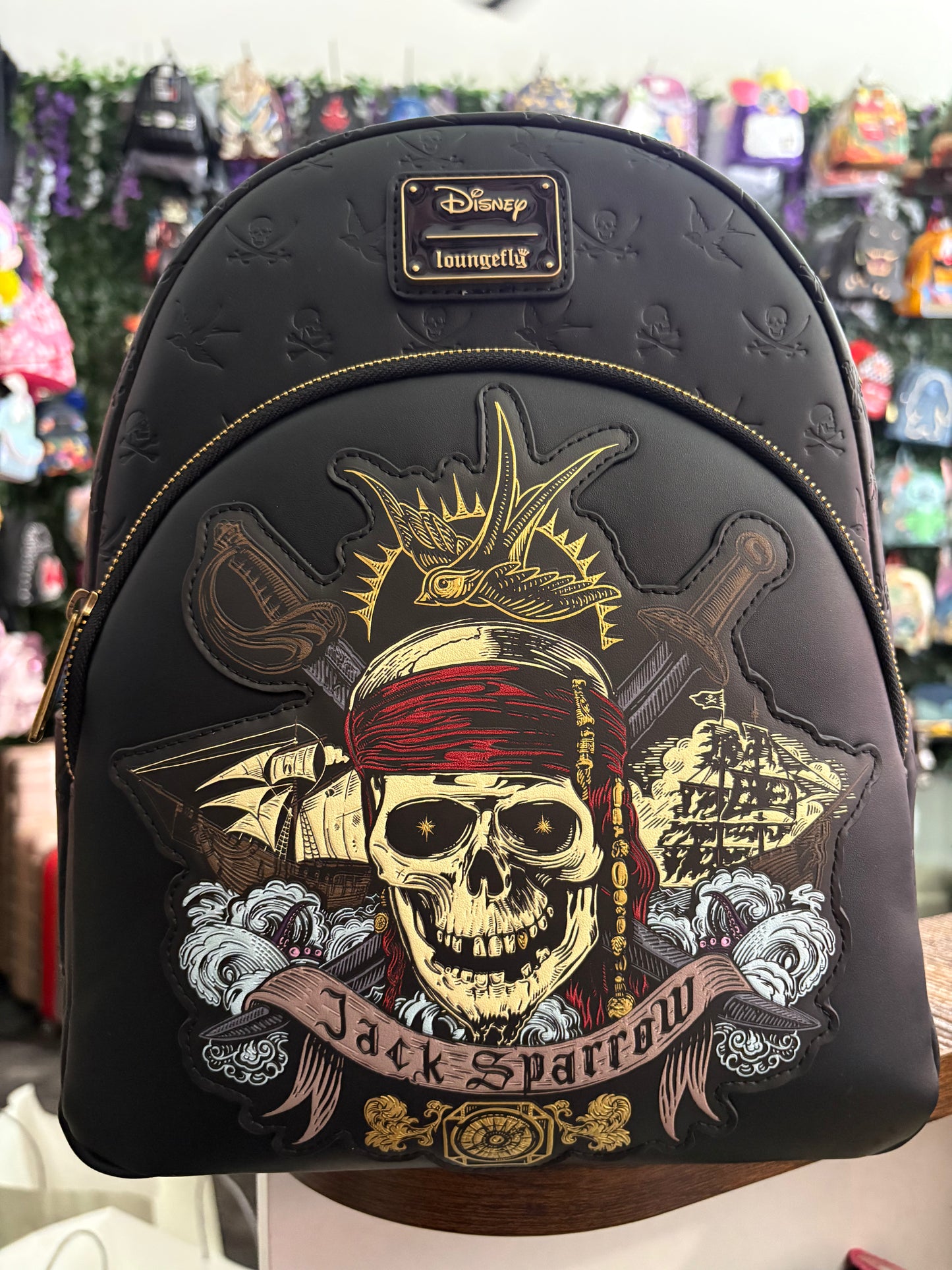 Loungefly Pirates of the Caribbean mini backpack