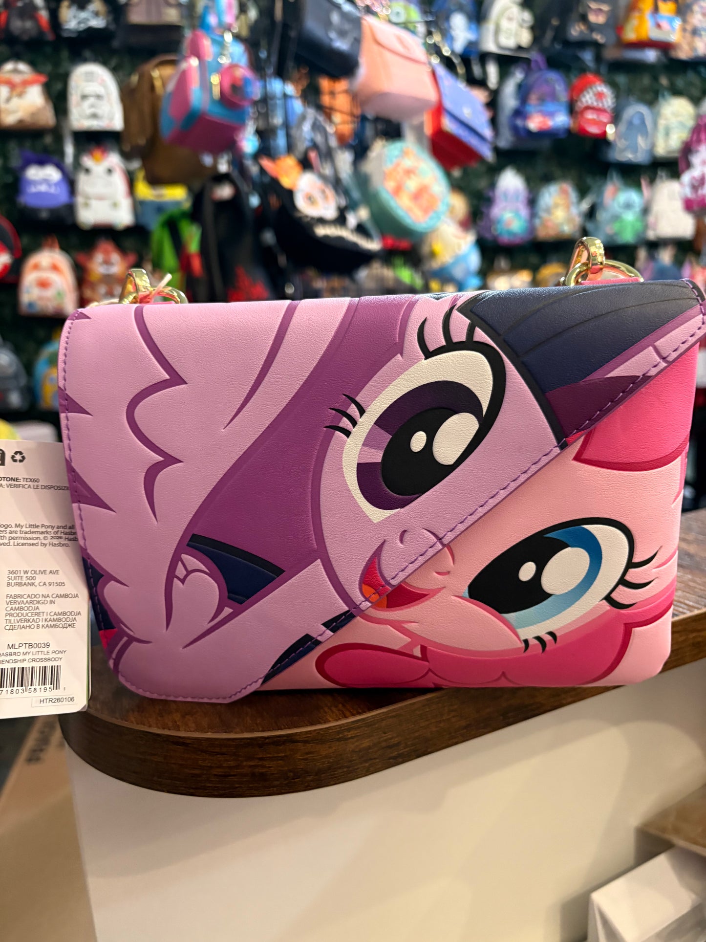 Loungefly My Little Pony Friendship Crossbody bag