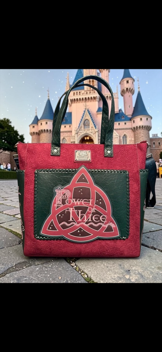 Loungefly Paramount Charmed Tote convertible