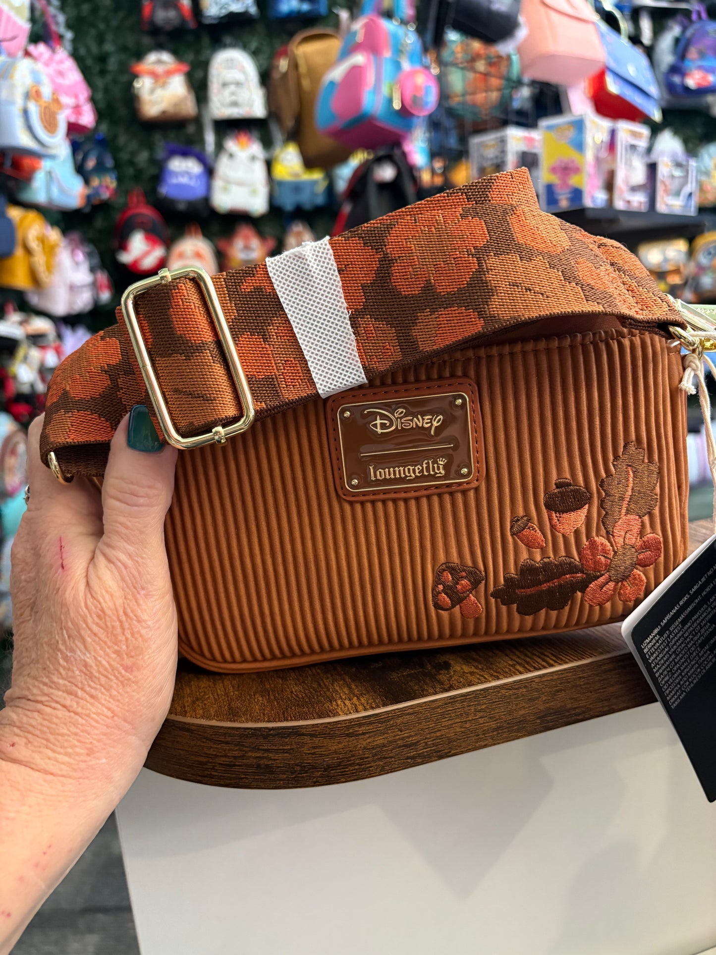 Loungefly Disney Chip and Dale Sling Crossbody