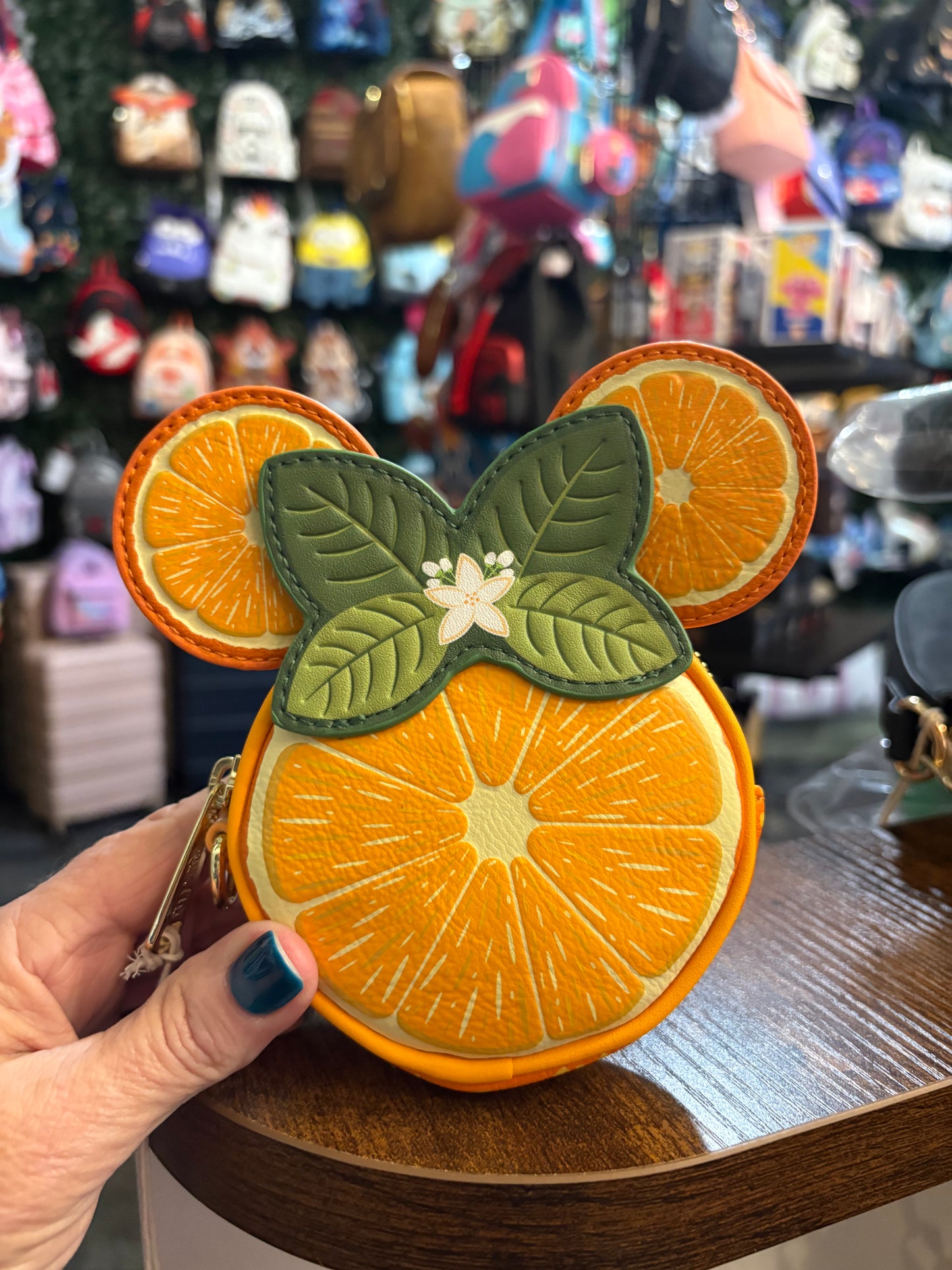 Loungefly Orange Coin Purse Scented