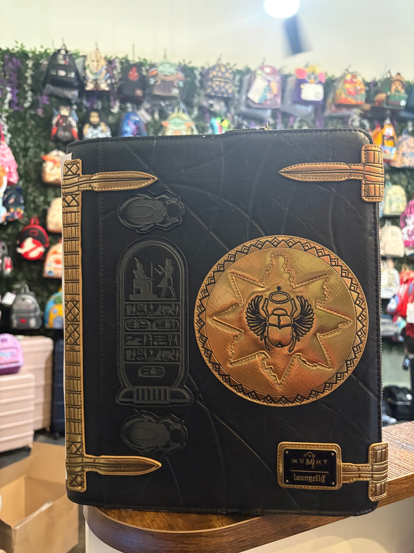 Loungefly Universal The Mummy Book of the Dead mini Backpcak