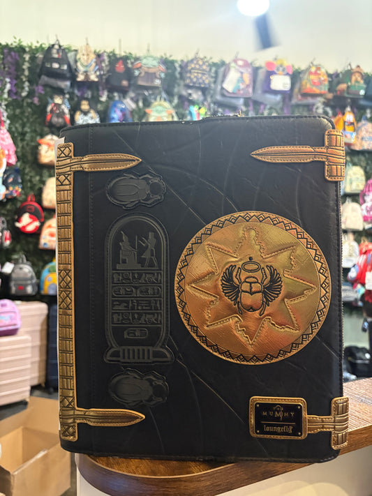 Loungefly Universal The Mummy Book of the Dead mini Backpcak