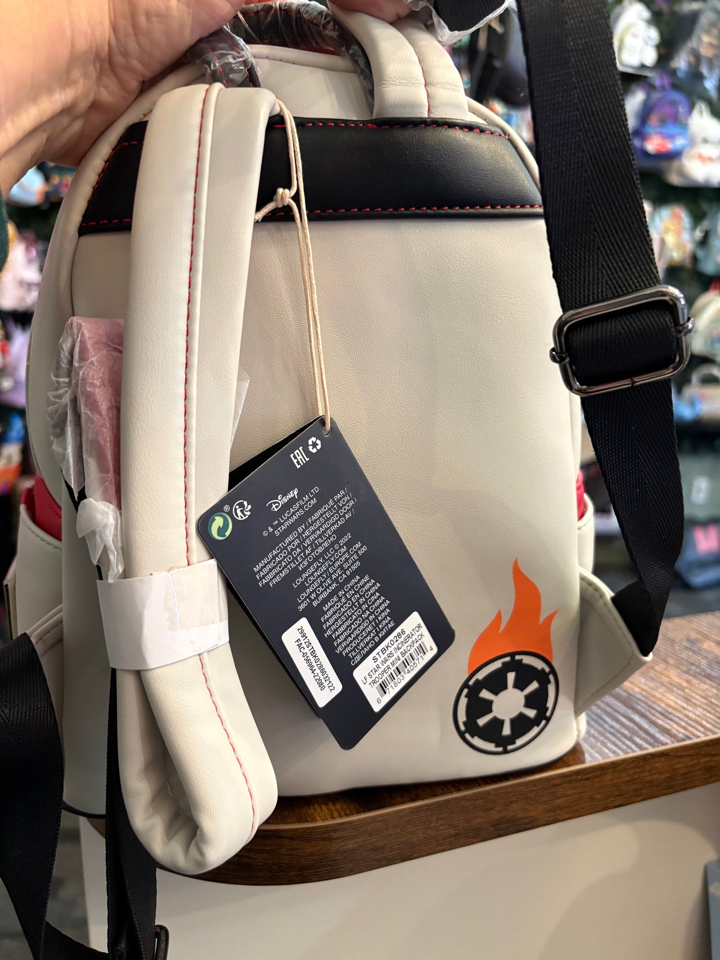 Loungefly Star Wars Incinerator Trooper mini Backpack