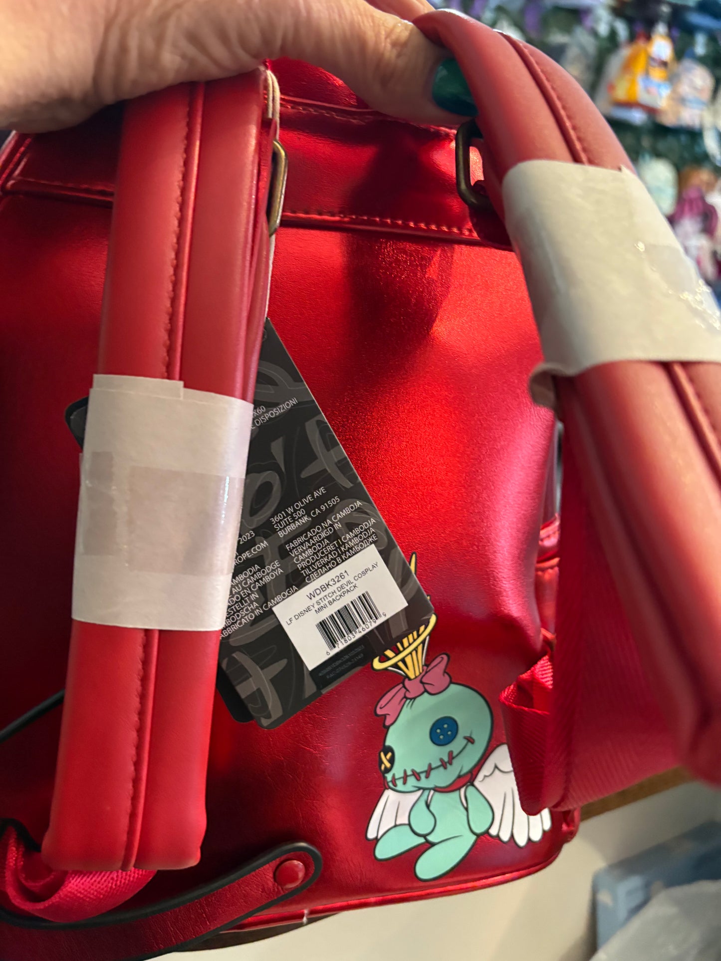 Loungefly Disney  Stitch Devil Mini backpack