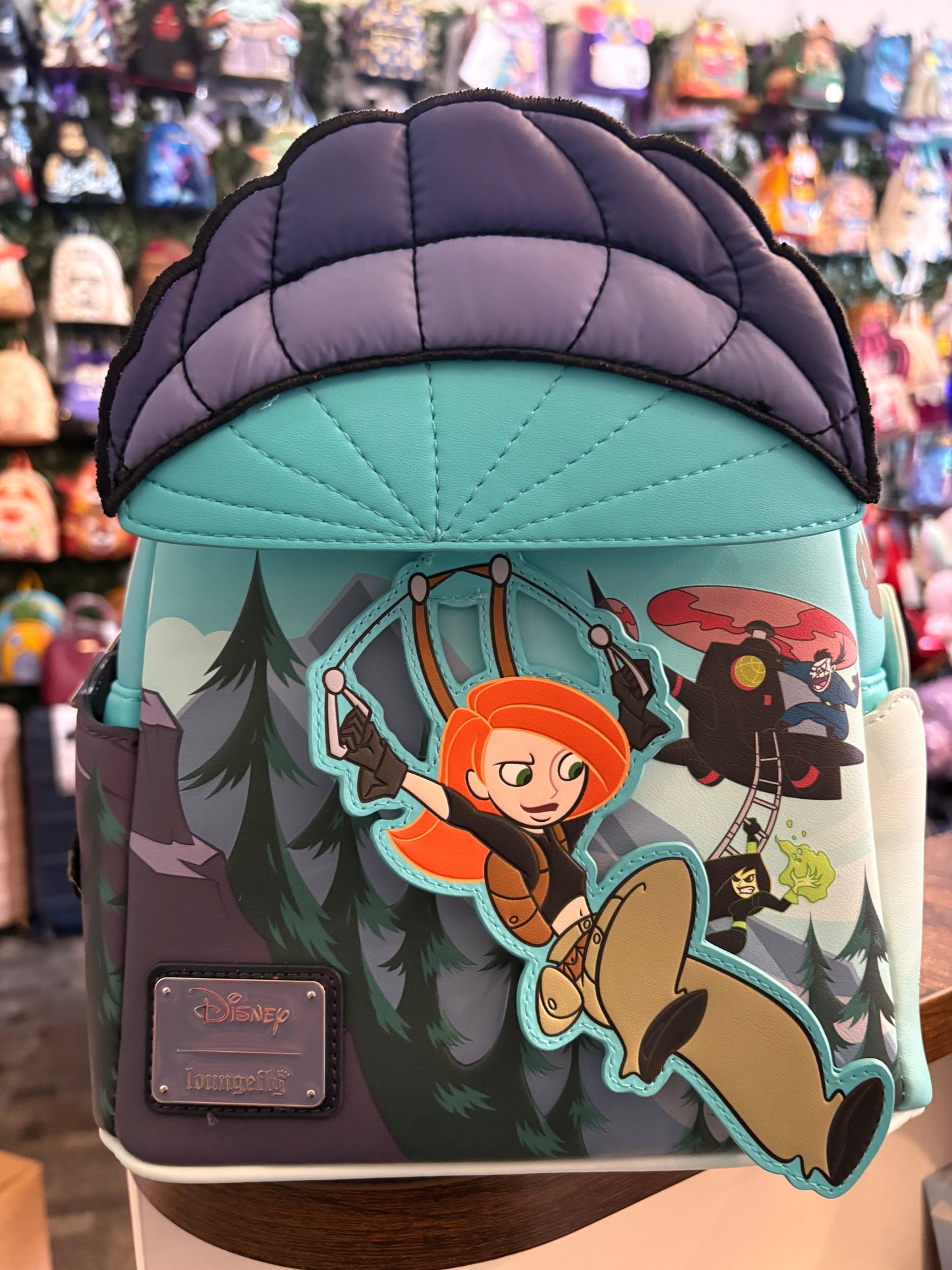 Loungefly Disney Kim Possible mini backpack
