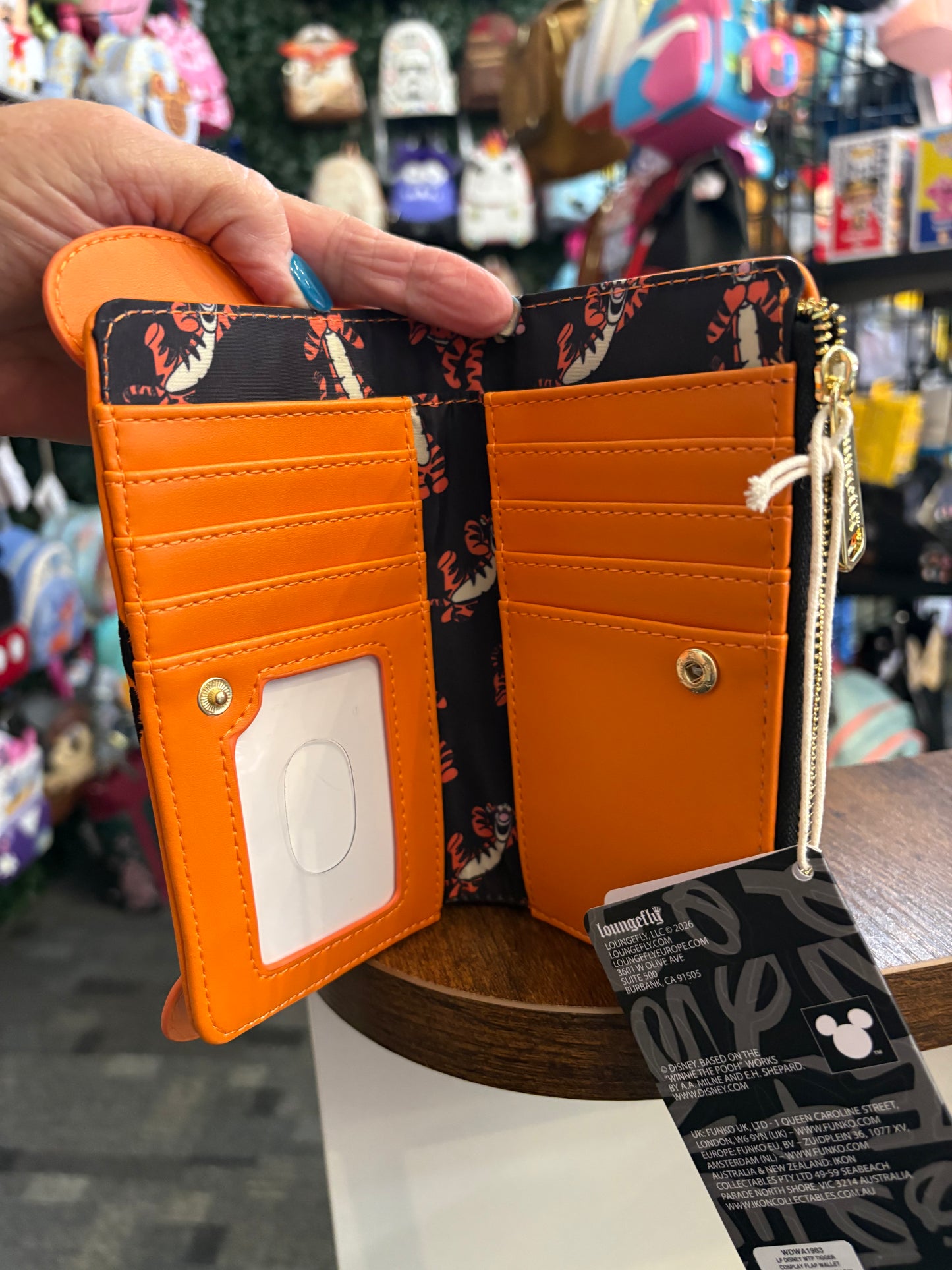 Loungefly Tigger flap wallet