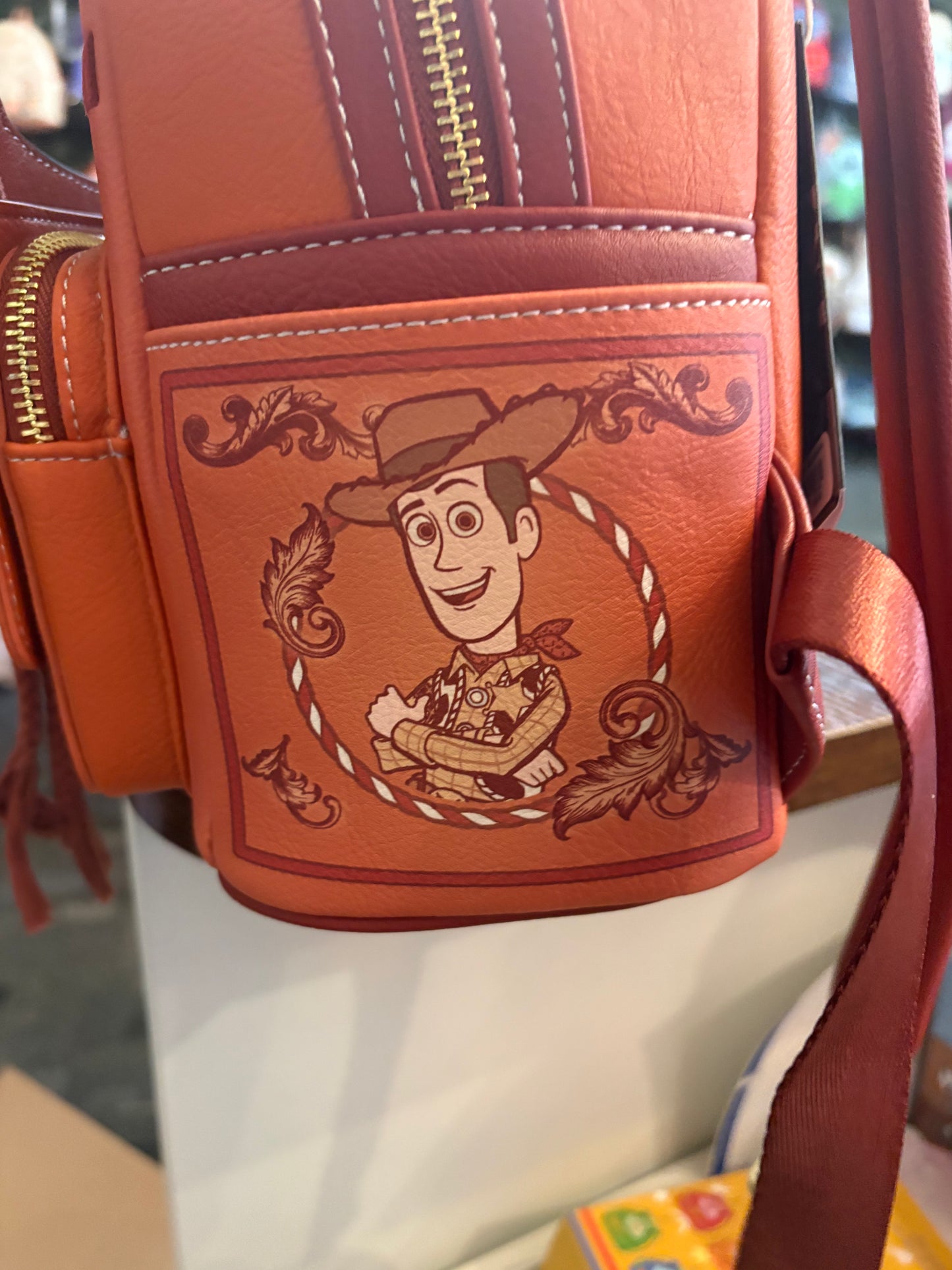 Loungefly Toy Story Tooled Saddle mini backpack