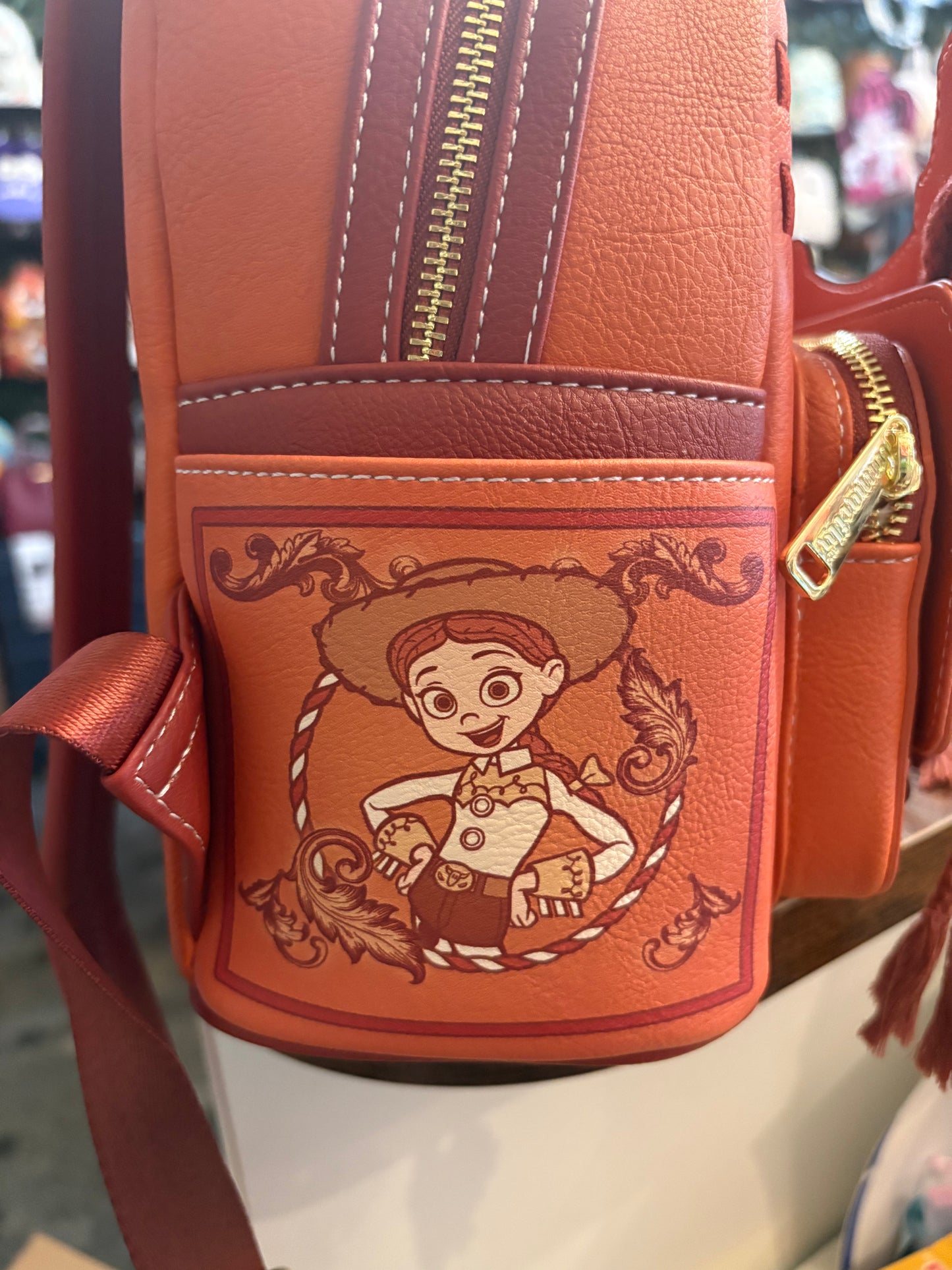Loungefly Toy Story Tooled Saddle mini backpack