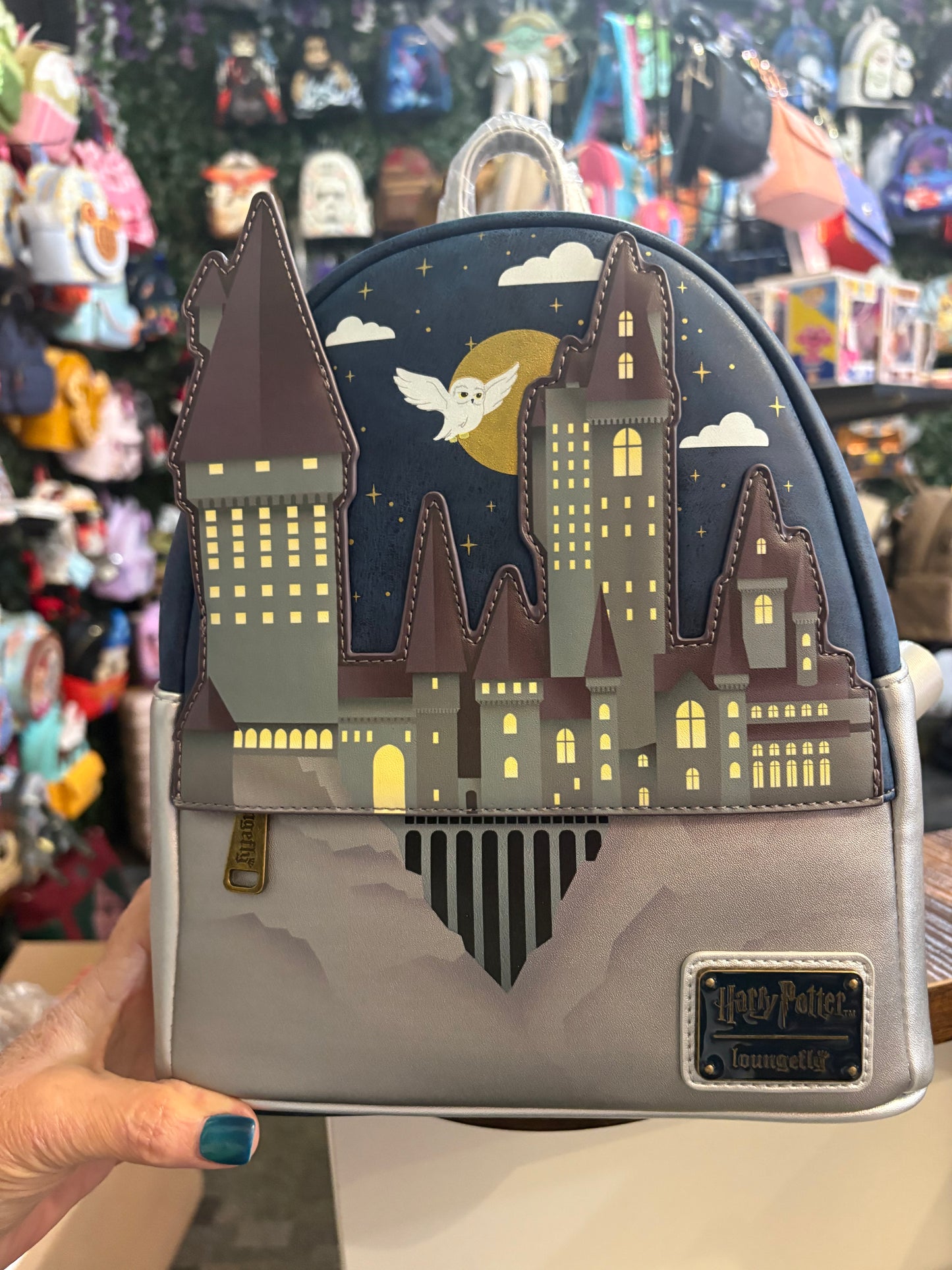 Loungefly Harry Potter Hogwarts castle mini Backpack