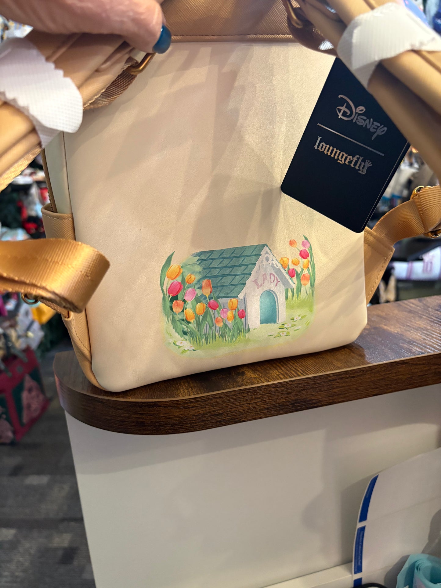 Loungefly Disney Lady and the Tramp Tulip Pastel mini backpack