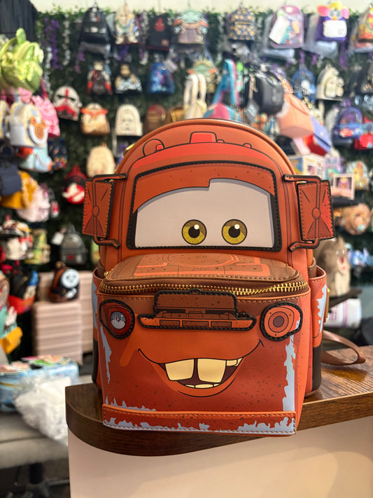 Loungefly Cars Mater Figure Mini Backpack