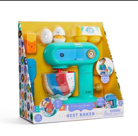 FAO Schwarz Best Baker Pretend Mixer